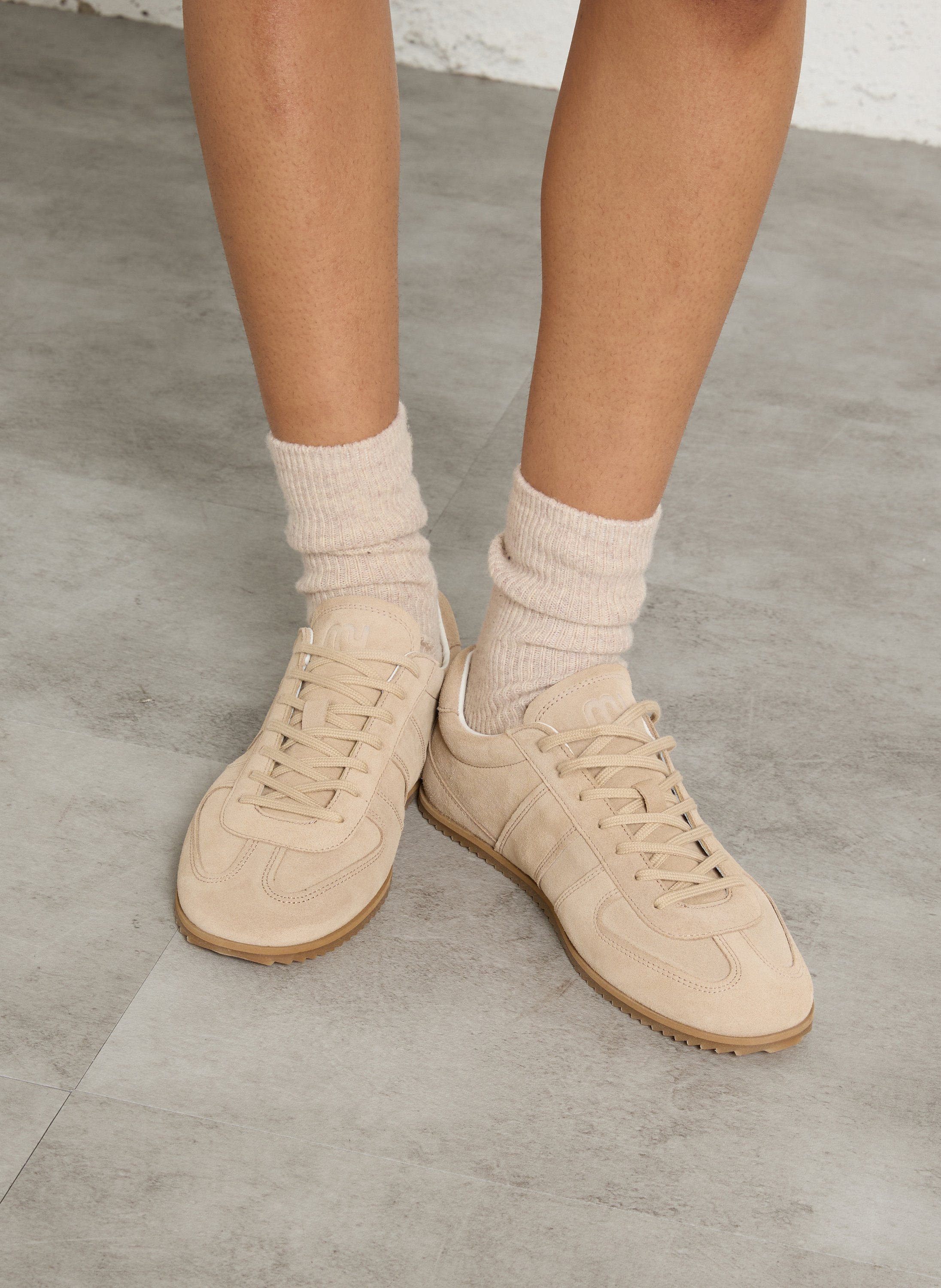 Baskets en cuir MELLOW YELLOW Beige