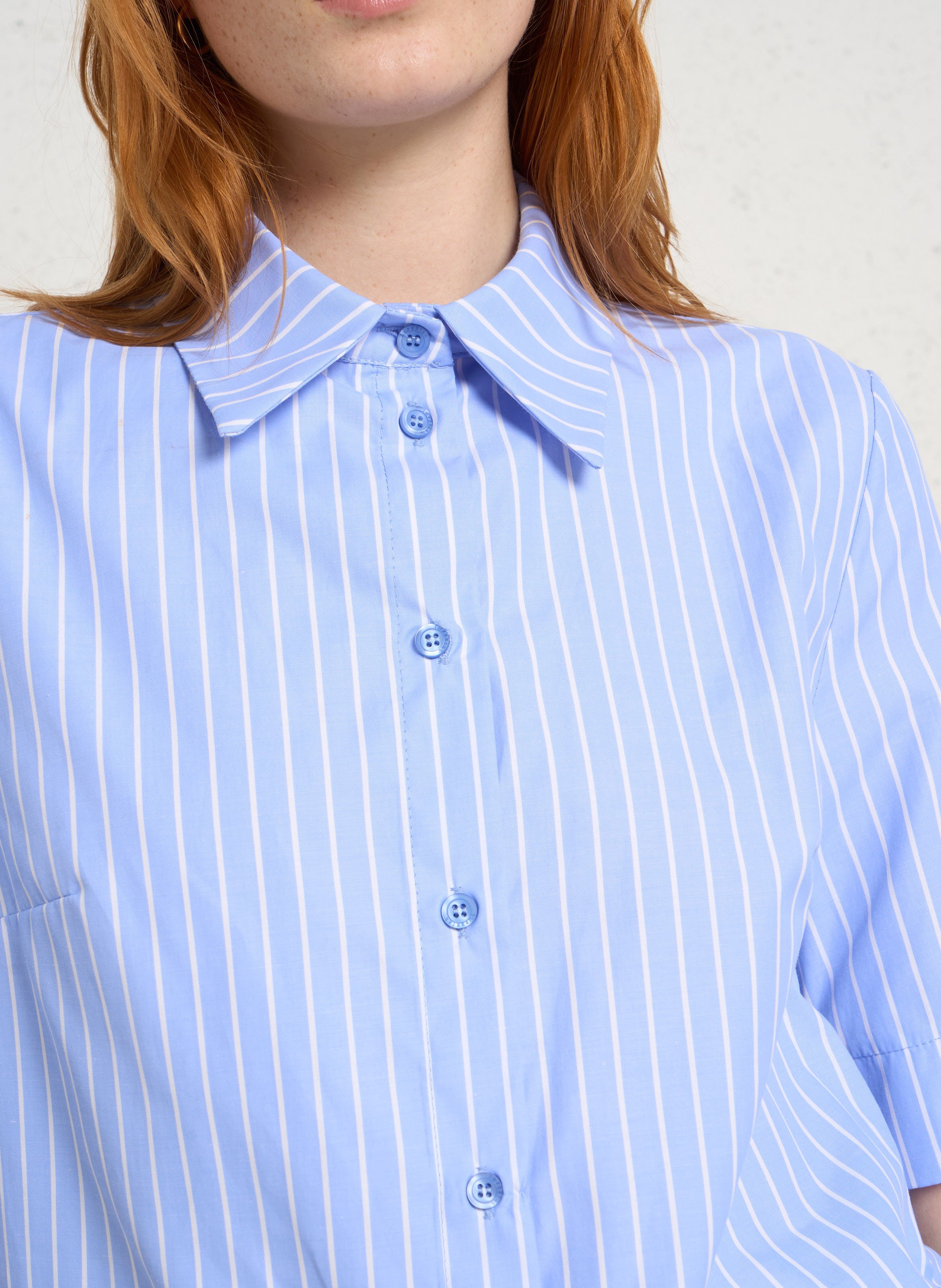 Chemise ample col classique à rayures IMPERIAL Bleu