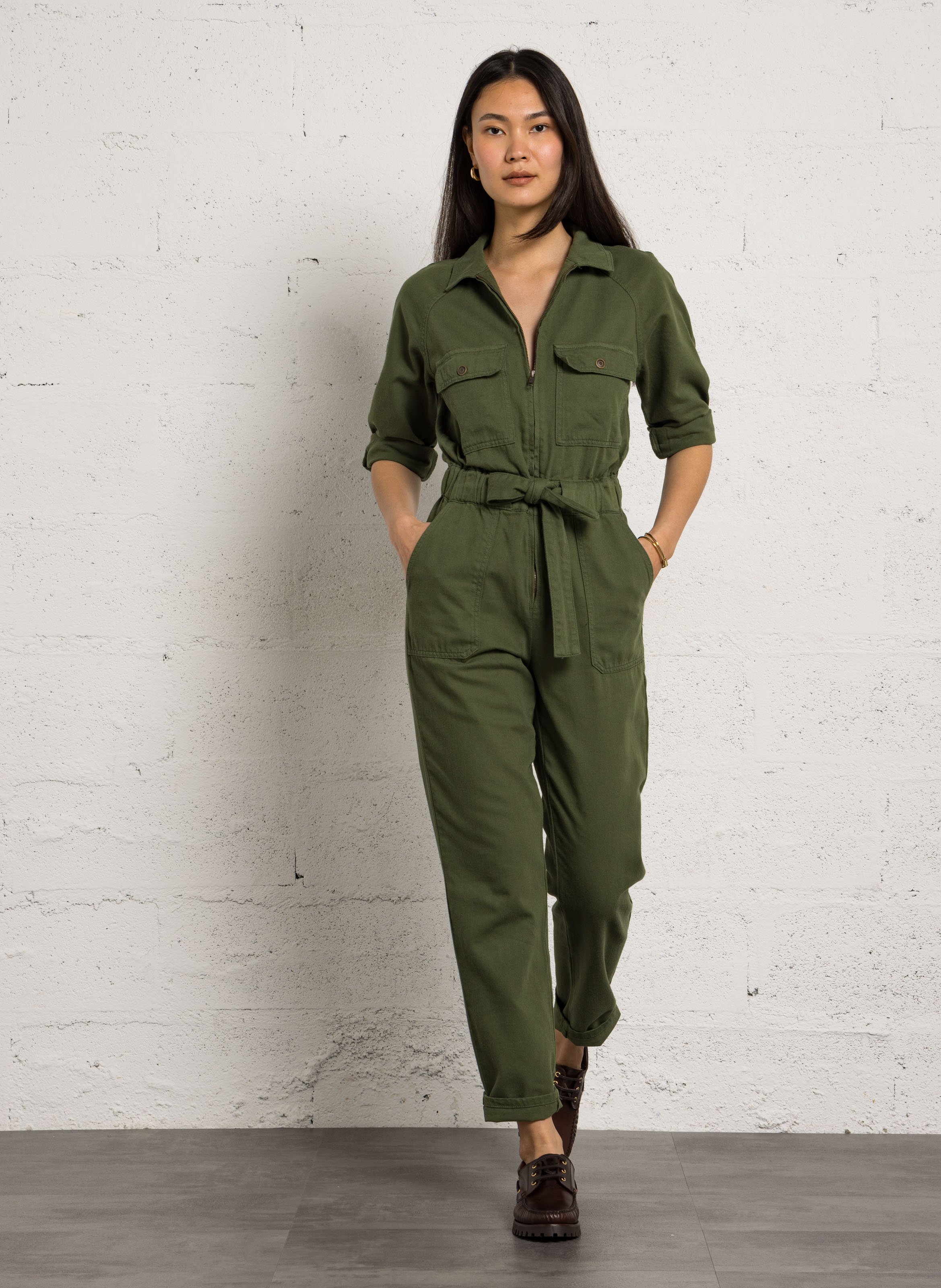 Combinaison en coton MAISON 123 Vert