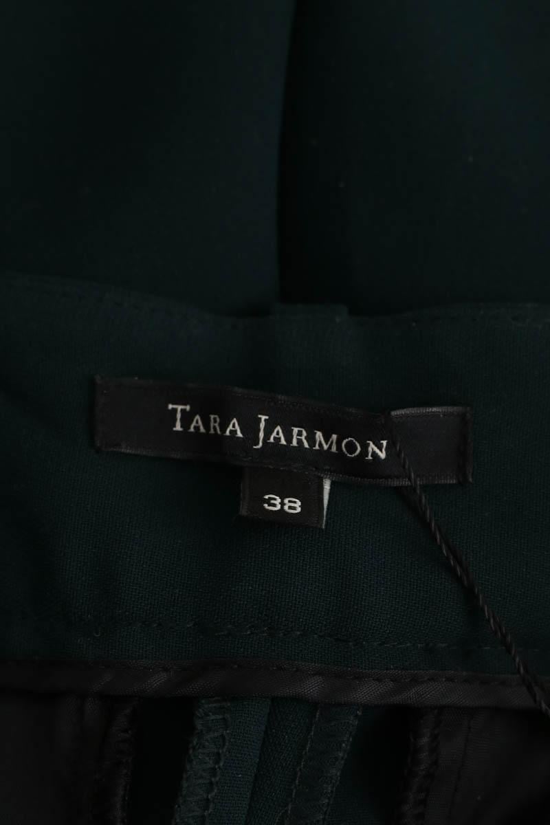 Pantalon droit TARA JARMON - Seconde Main Vert
