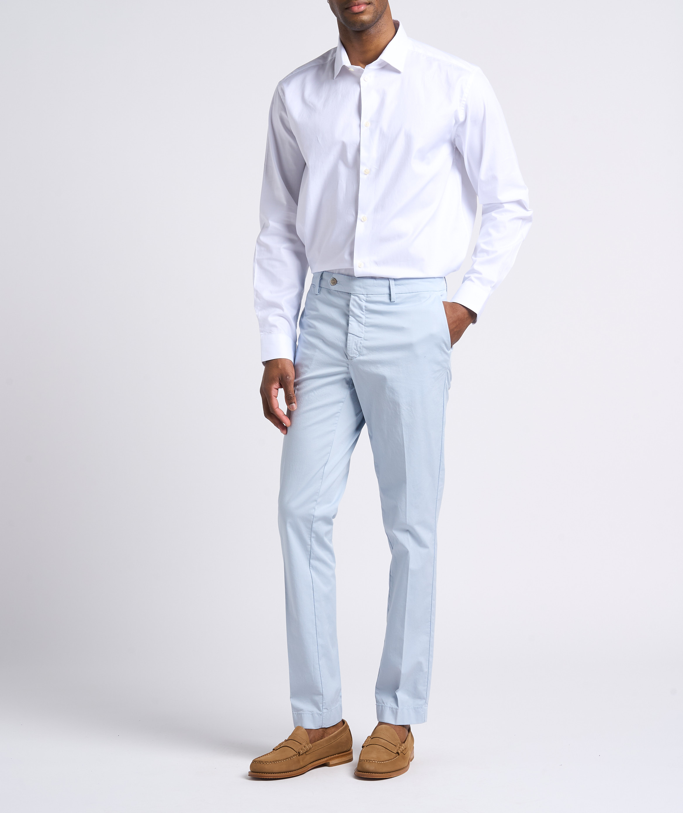 Suede loafers GH BASS Brown