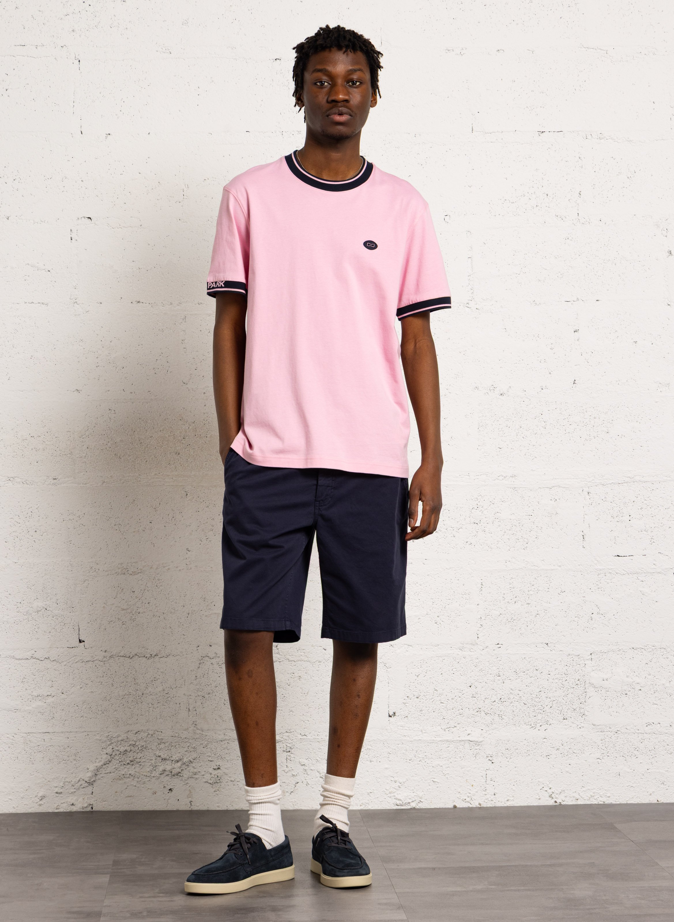 Chino-Bermudas aus gemischter Baumwolle CHEVIGNON Blau