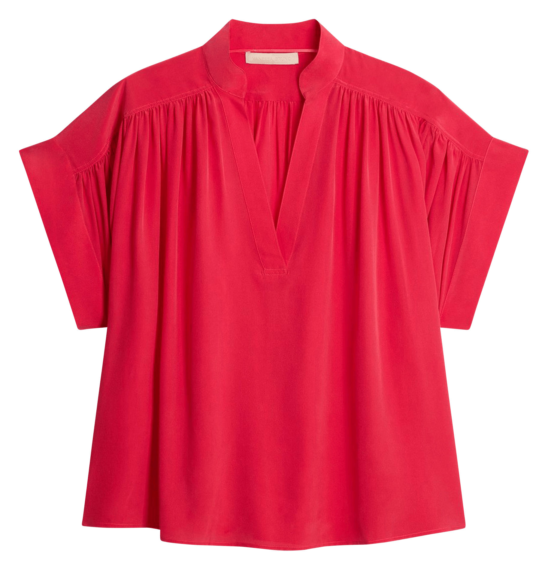 Flowy silk blouse VANESSA BRUNO Pink