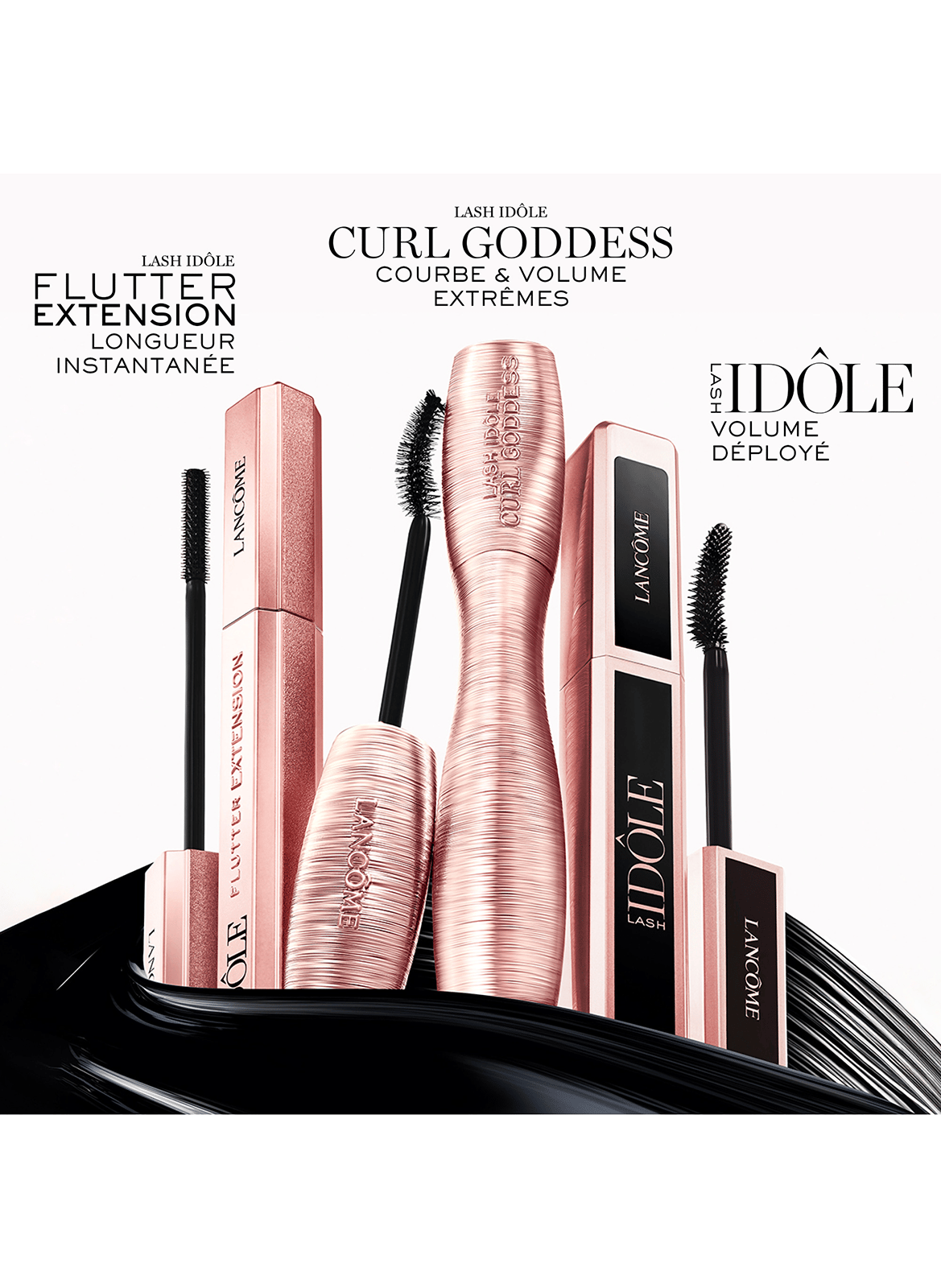 Lash Idole Mascara courbe & volume instantanés LANCÔME #000000