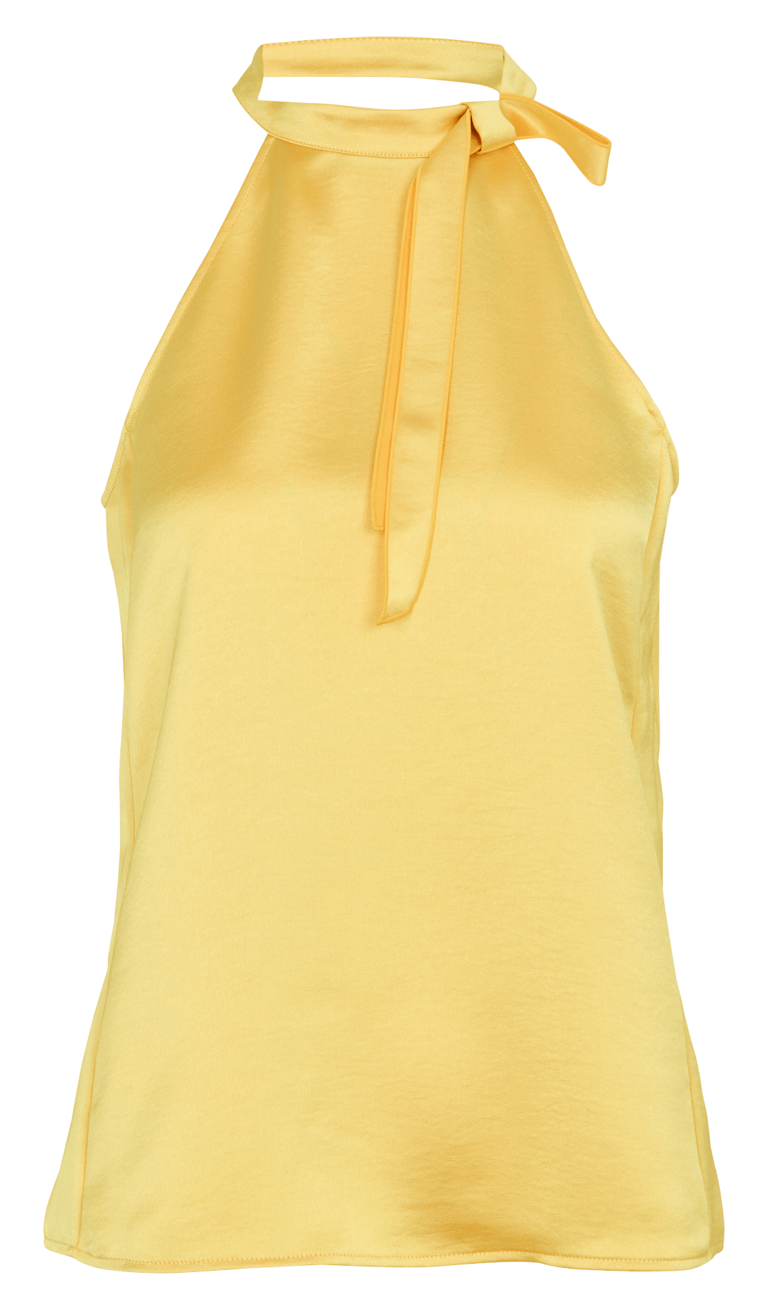 Ärmellose Satinbluse mit Schleife TARA JARMON