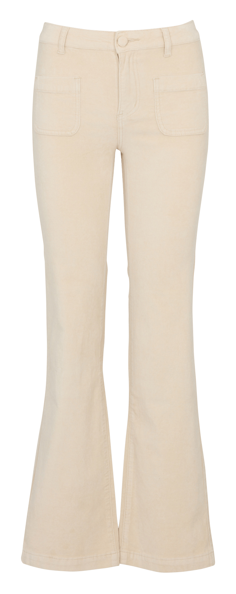 High-rise flared cotton-blend jeans LA PETITE ETOILE