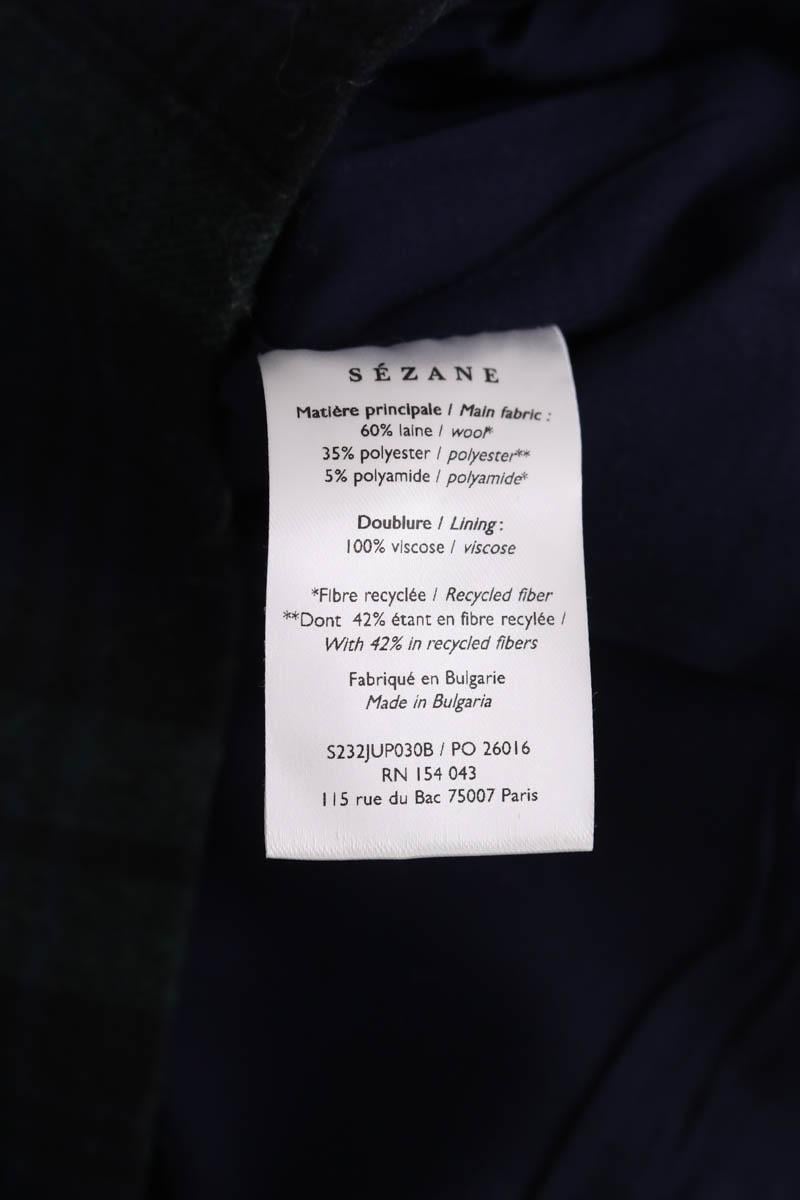 Mini skirt SEZANE - Seconde main Green