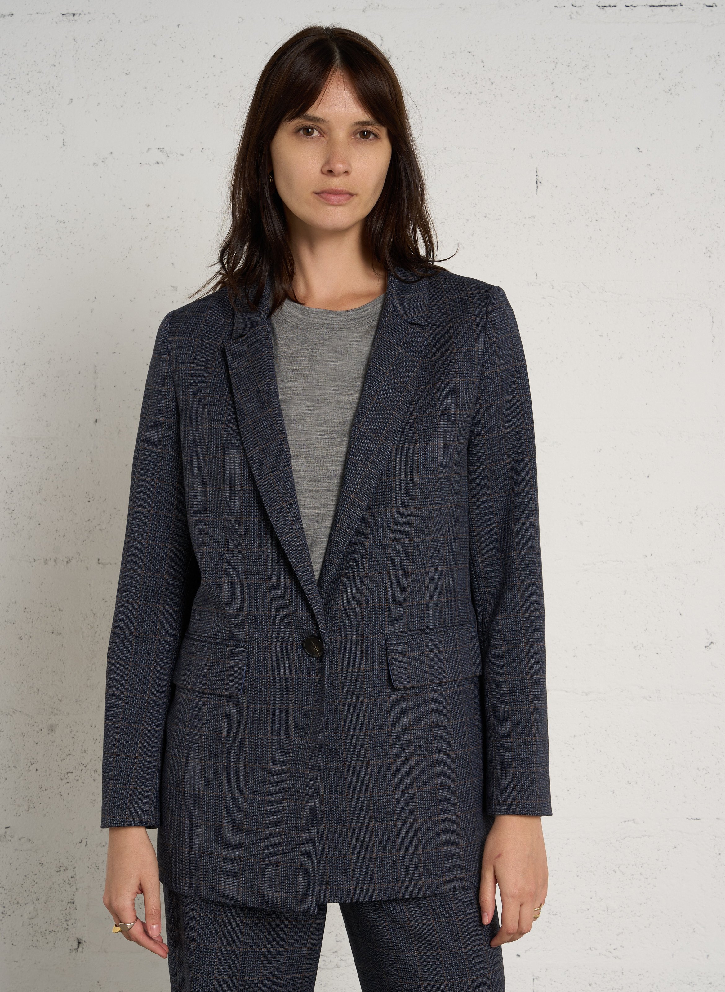 Veste de blazer ample MAISON 123 Gris