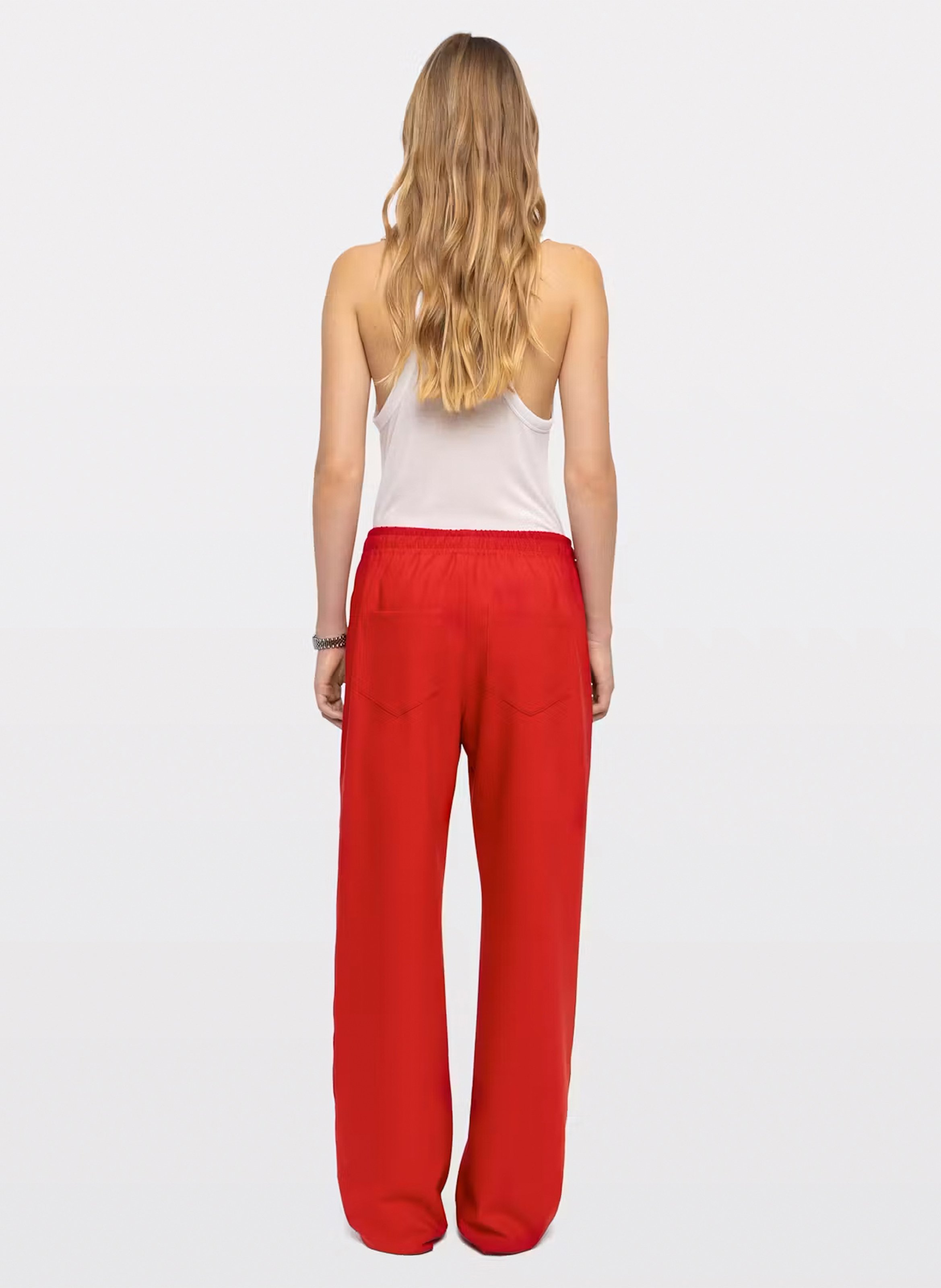 Pantalon droit | Rouge ZADIG&VOLTAIRE Femme