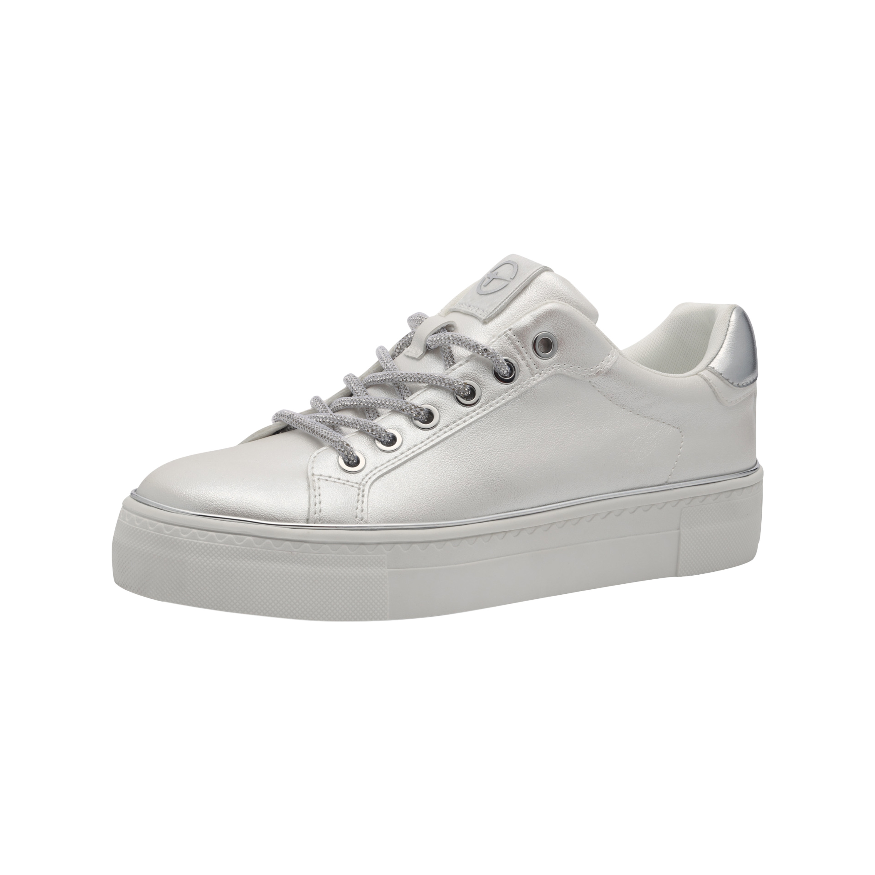 Lace-up low-top sneakers TAMARIS White