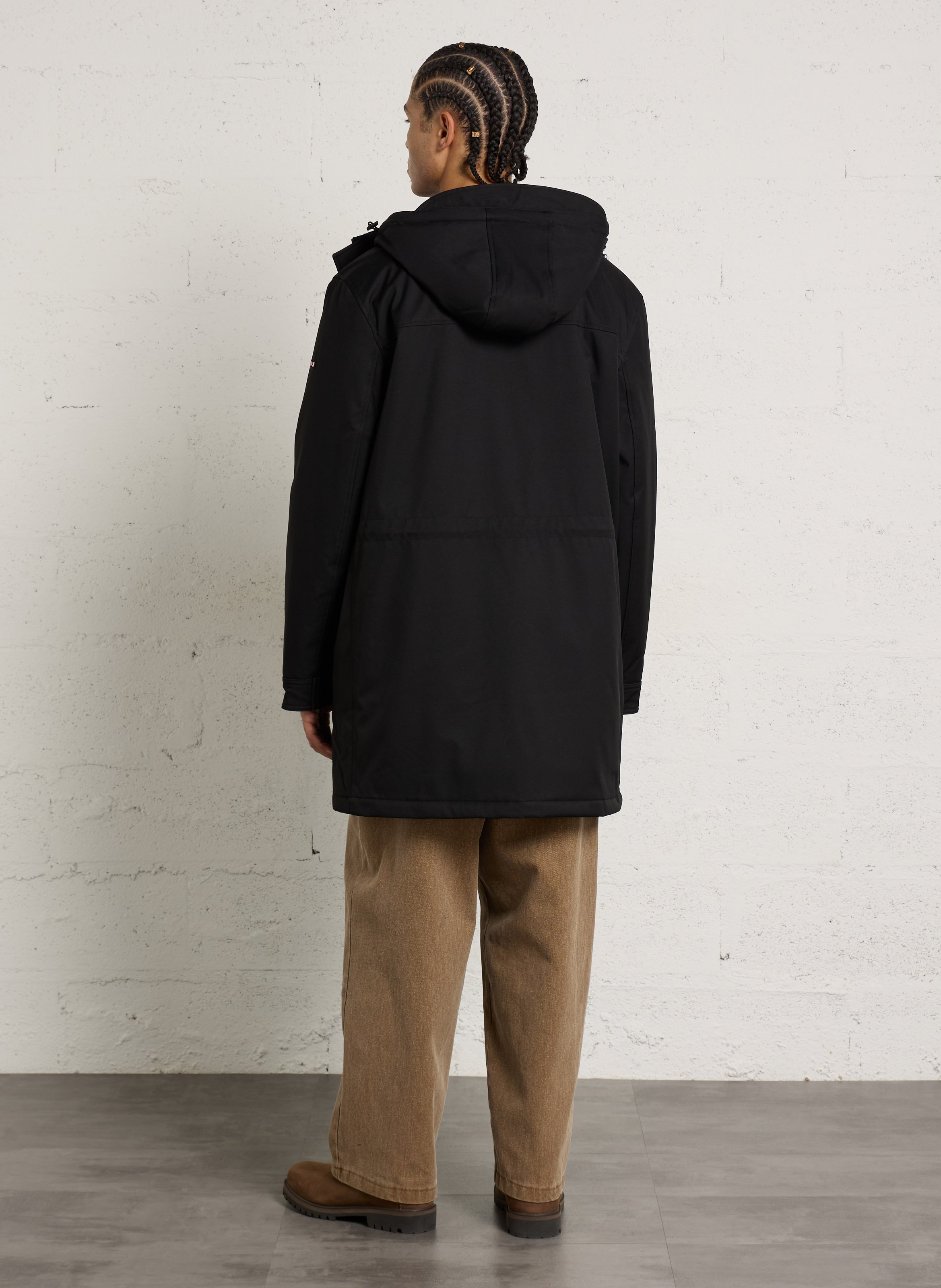 Ludivine hooded parka EDEN PARK Black