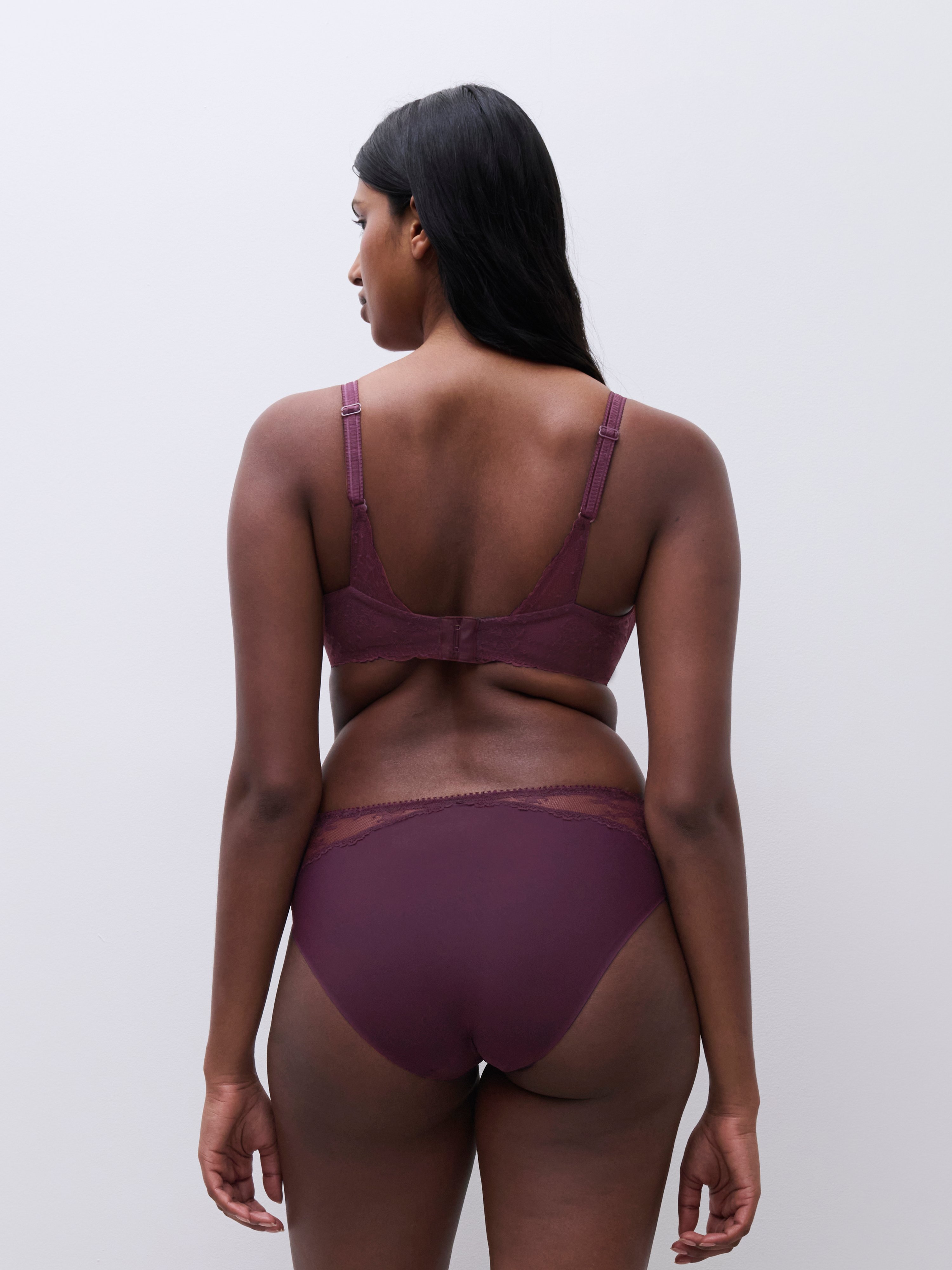 Full-cup bra CHANTELLE Purple