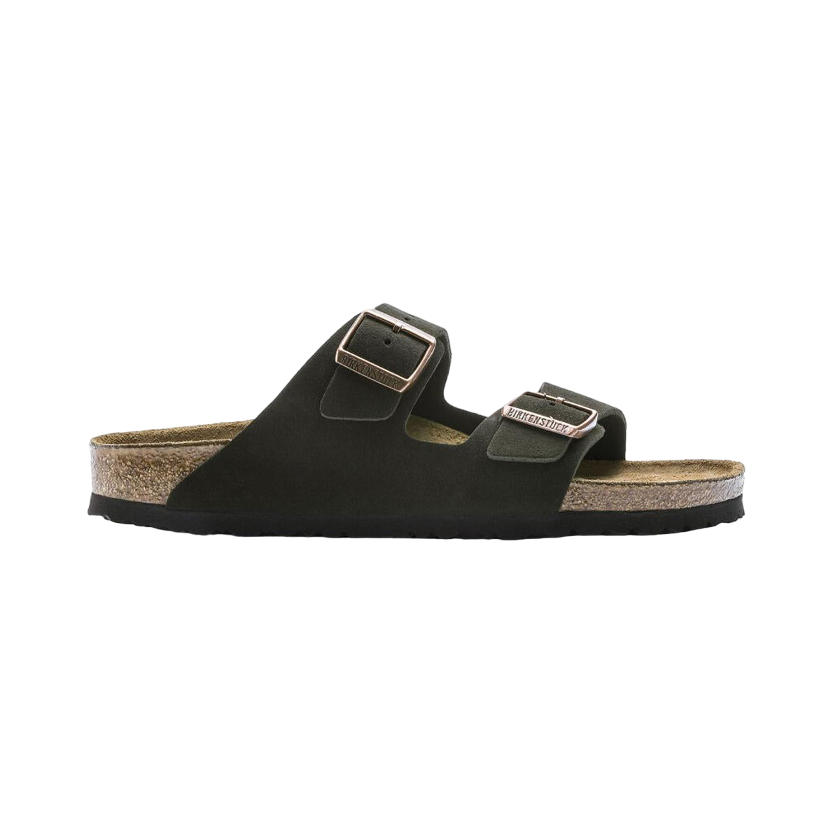 Faux leather sandals BIRKENSTOCK Brown