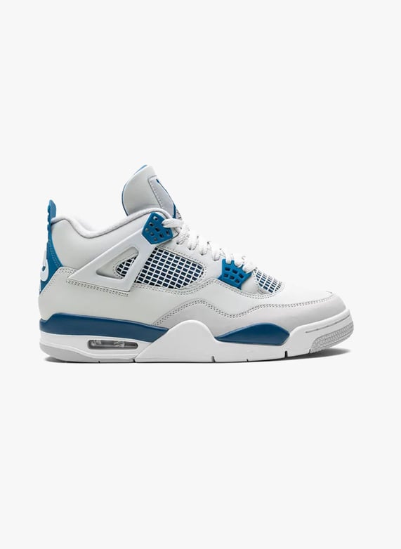 Jordan 4 blanche et bleu hotsell