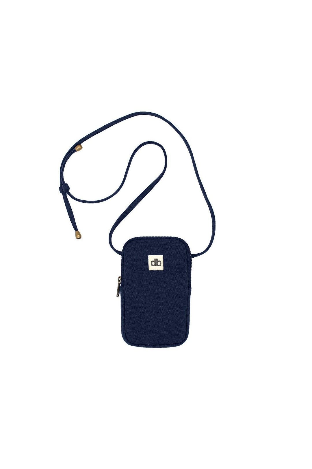 Cotton phone pouch BILL Navy blue