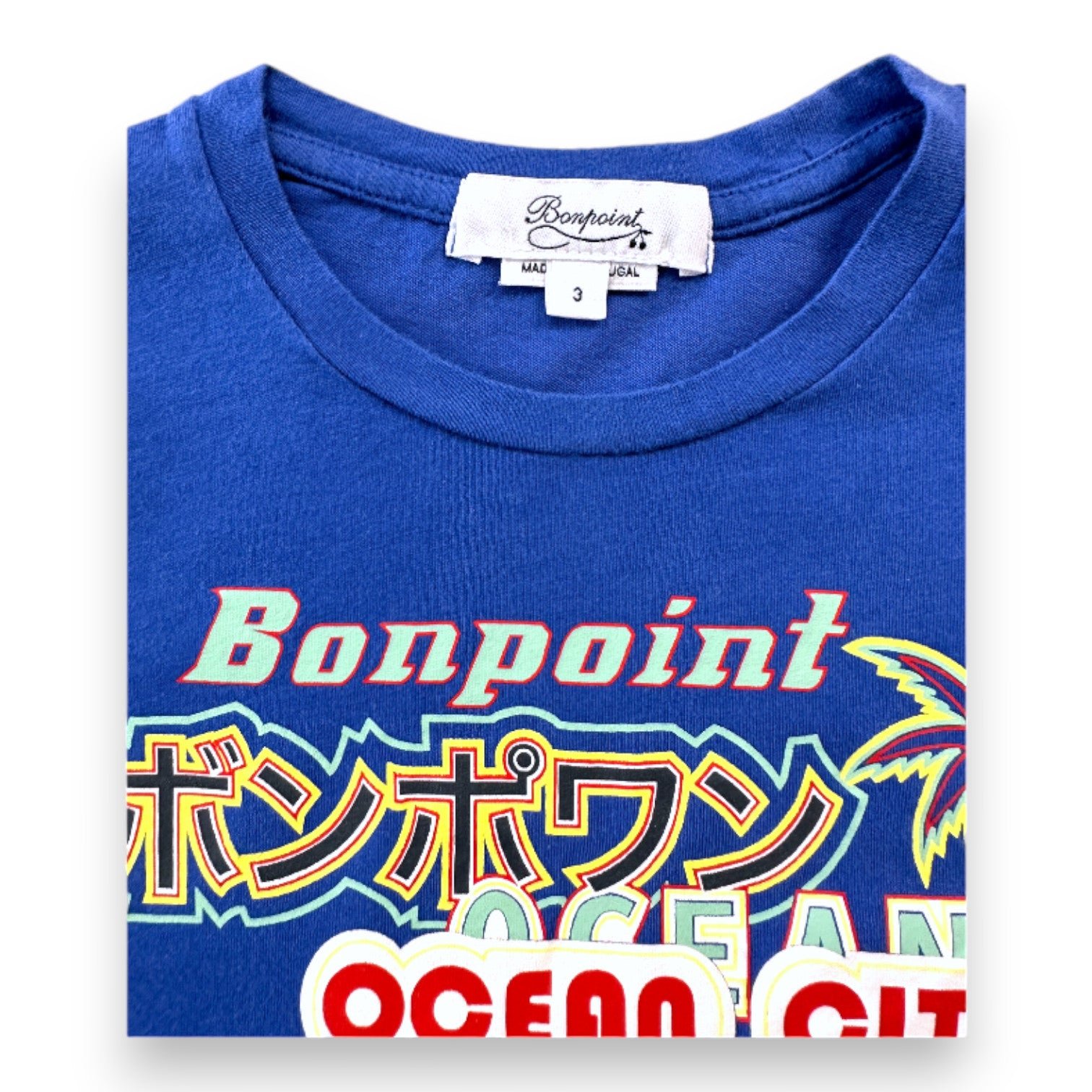 Blue Kids T-shirt - 3 years BONPOINT - Seconde Main Blue