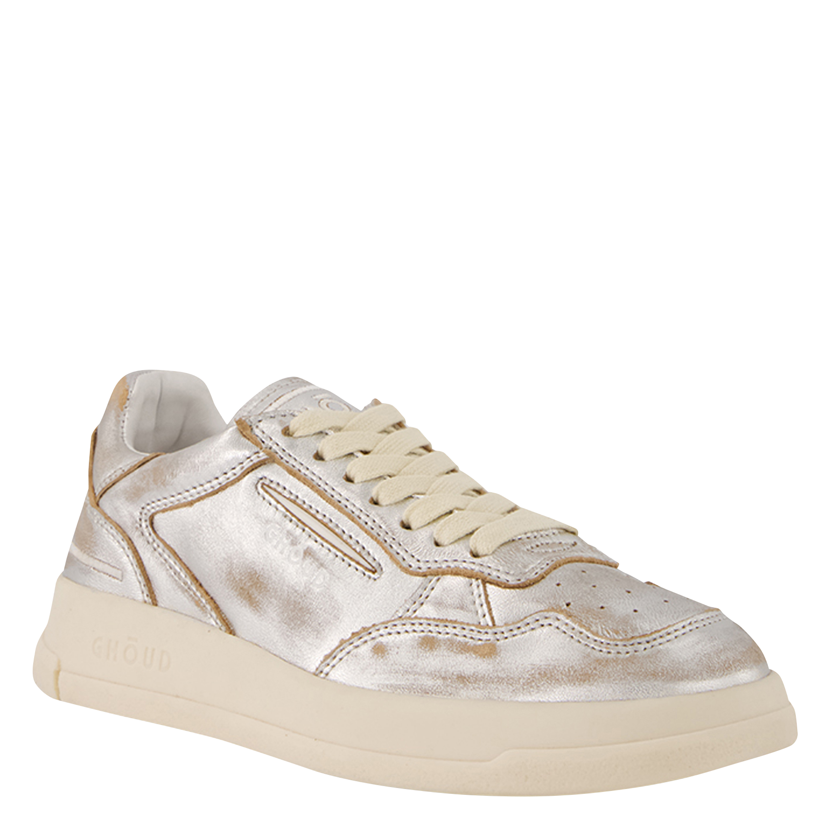 Low-top glitter sneakers GHOUD VENICE Silver