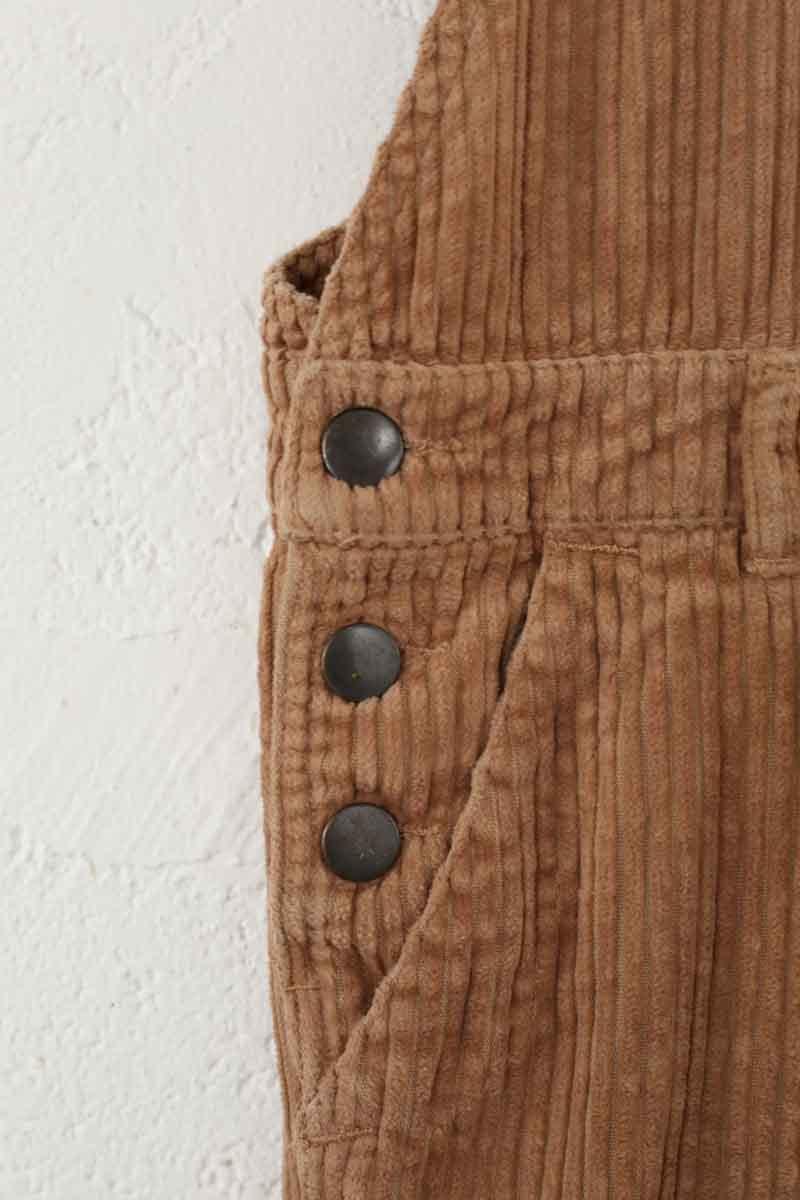 Combinaison en coton MODETROTTER - Seconde Main Marron