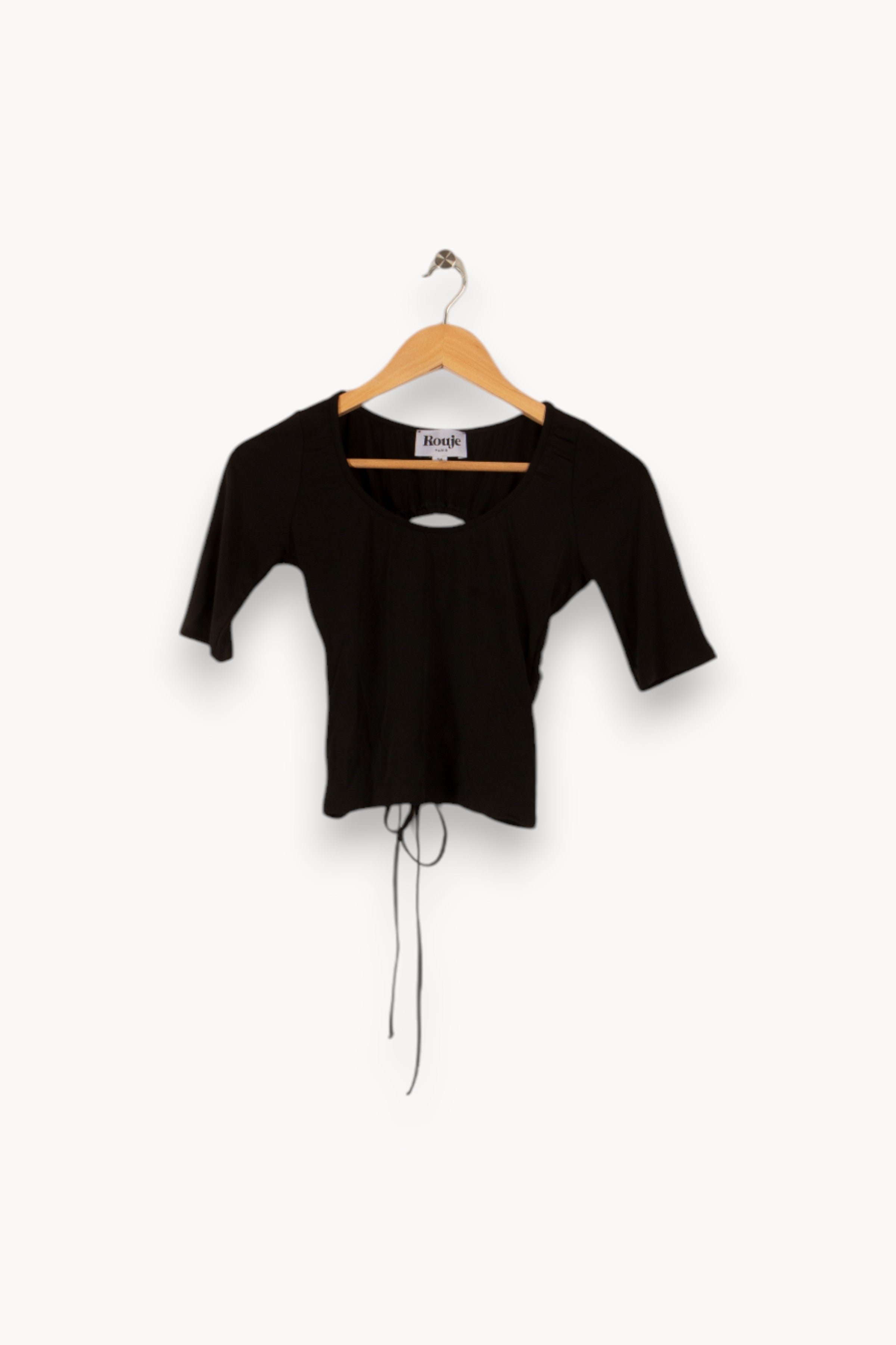 Top & tank top ROUJE - Seconde Main Black
