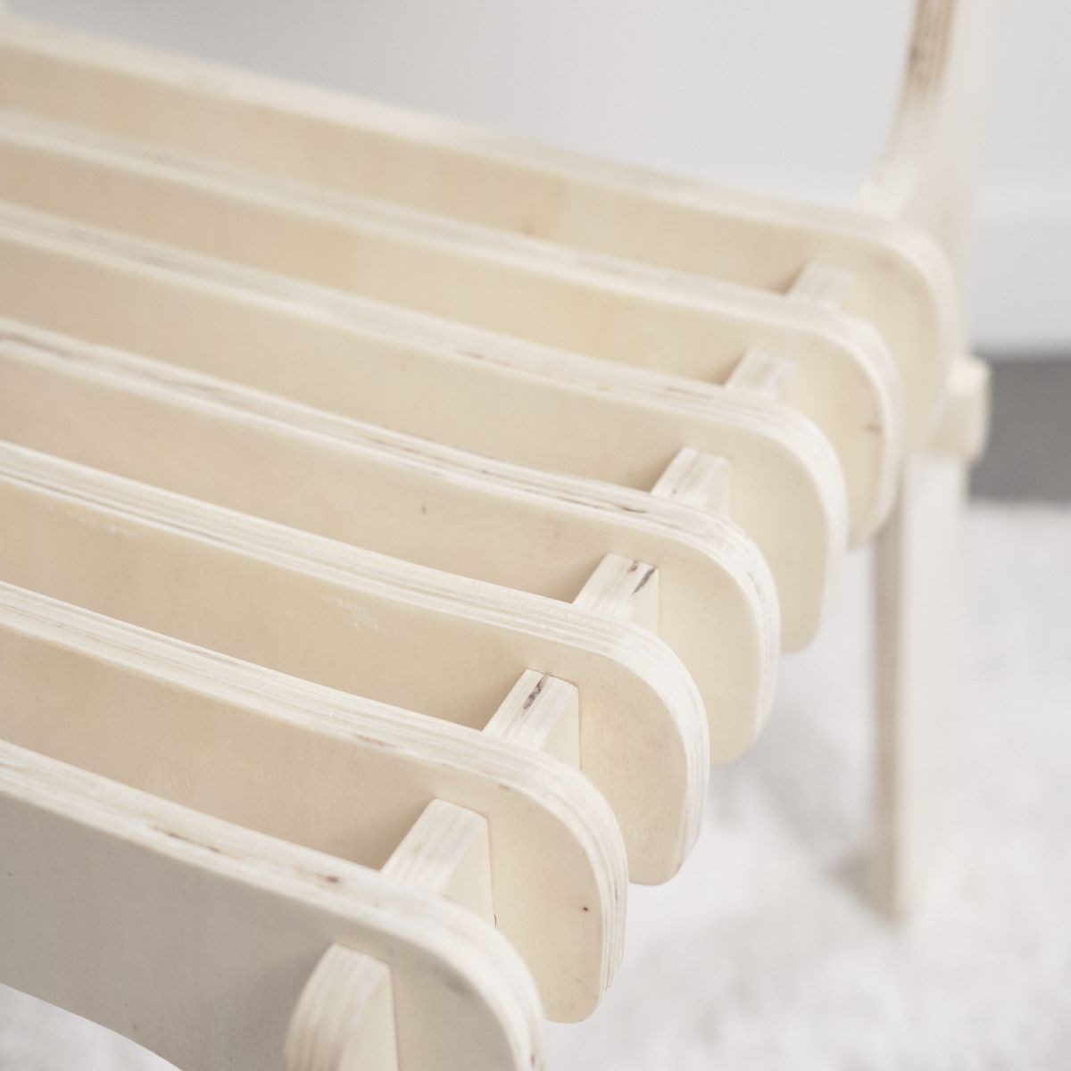 Japandi plywood chair FACTORY Beige