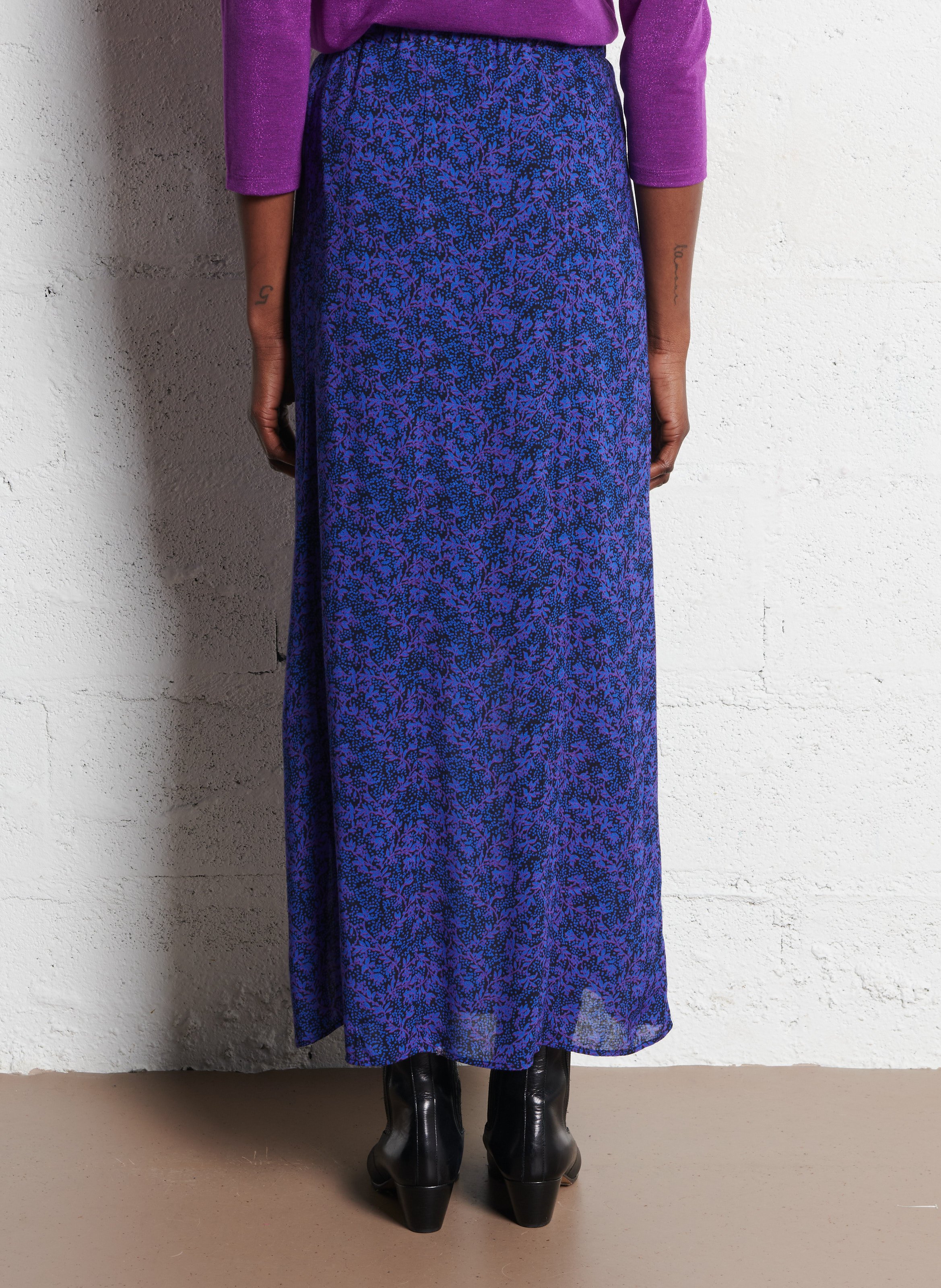 Mini skirt ONE STEP Blue