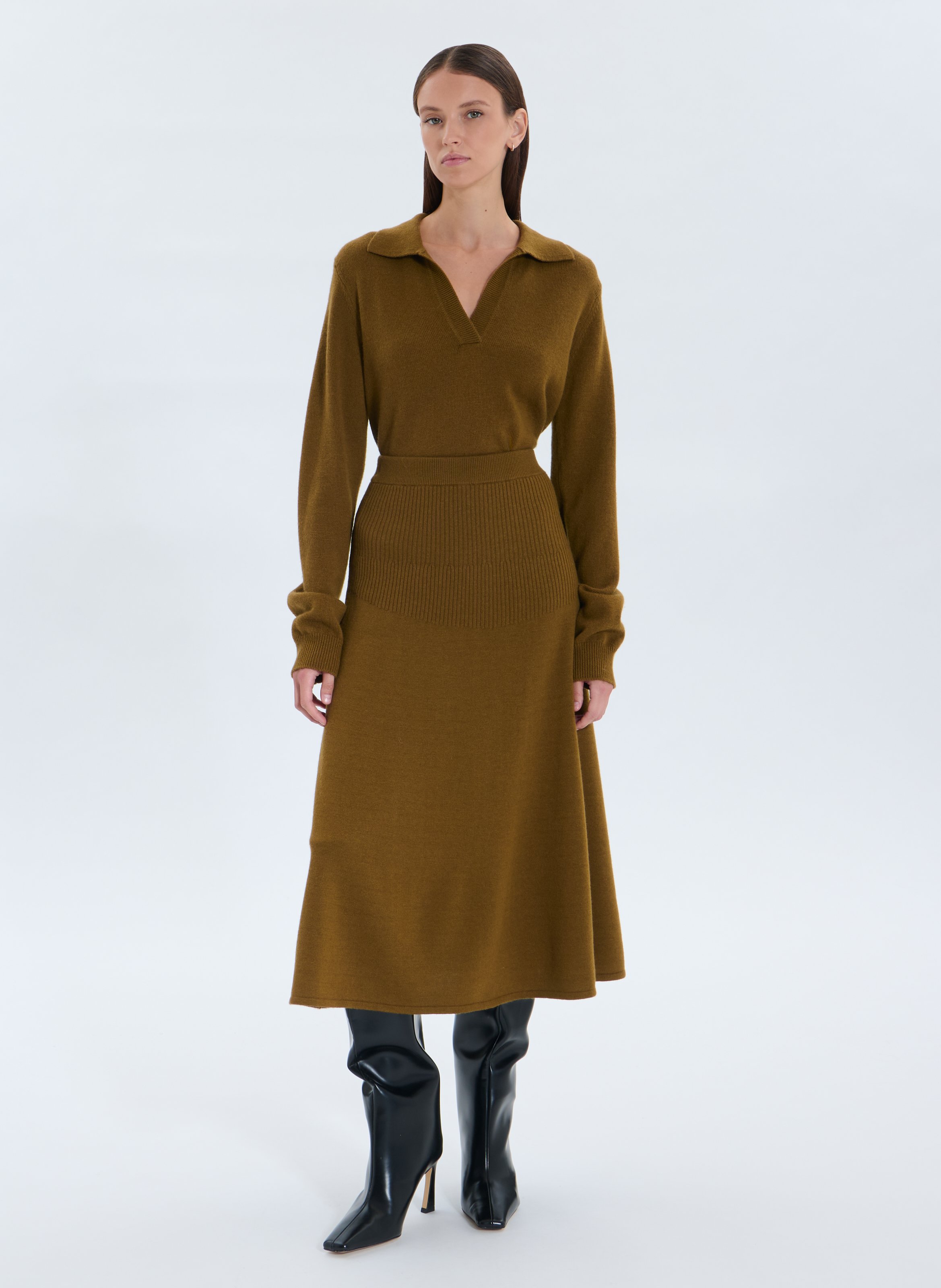 Pull oversize en laine ZAPA Vert