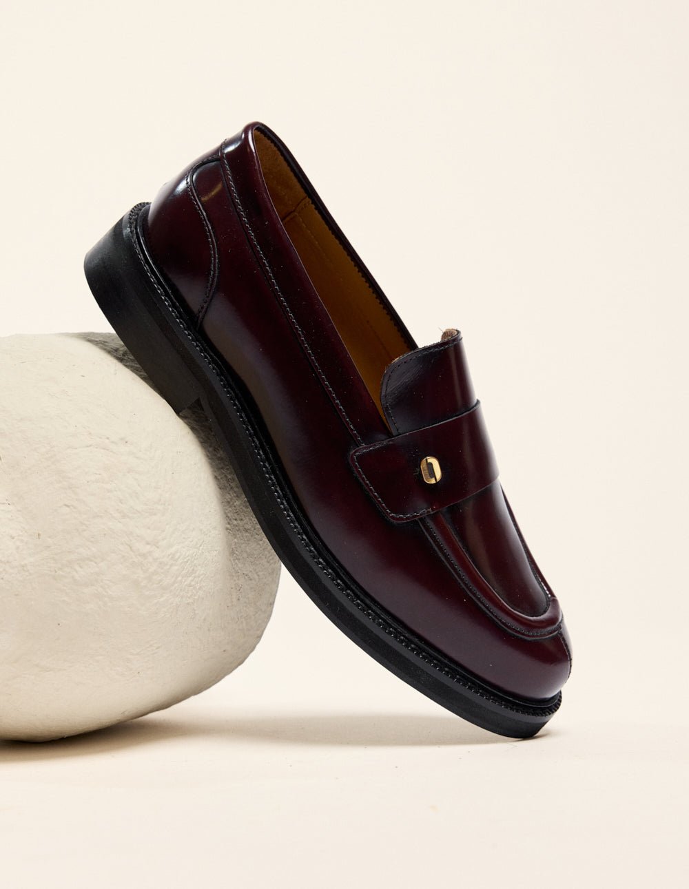 Mocassins ODAJE EX. M.MOUSTACHE Rouge