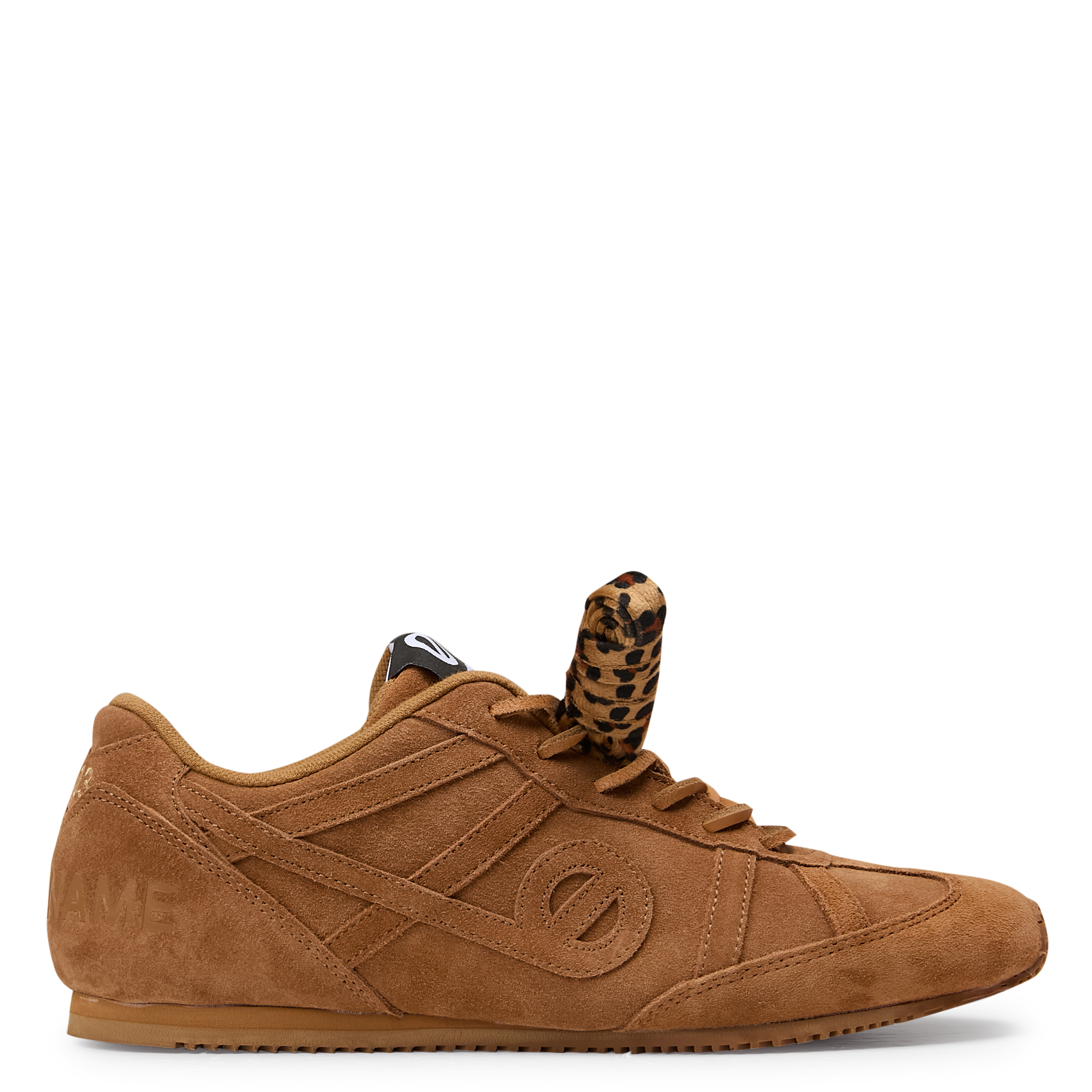 Zapatillas bajas de piel aterciopelada NO NAME Marron