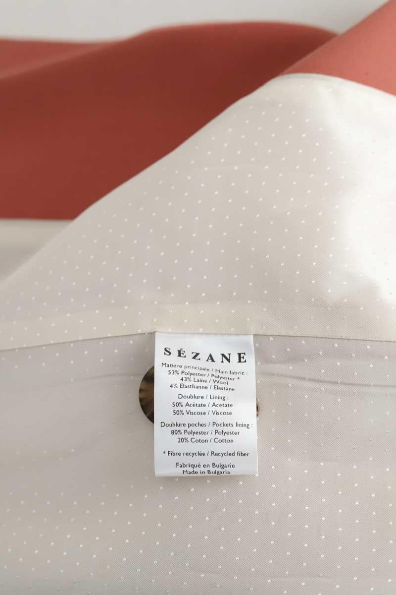 Blazer SEZANE - Seconde main Pink