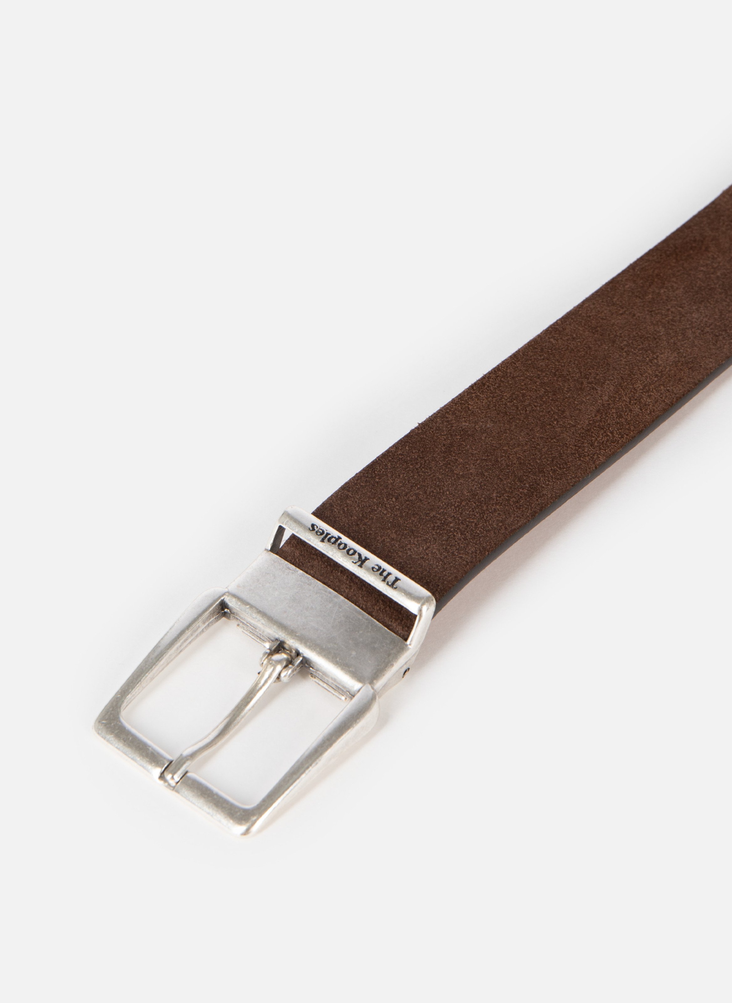 Suede belt THE KOOPLES Brown