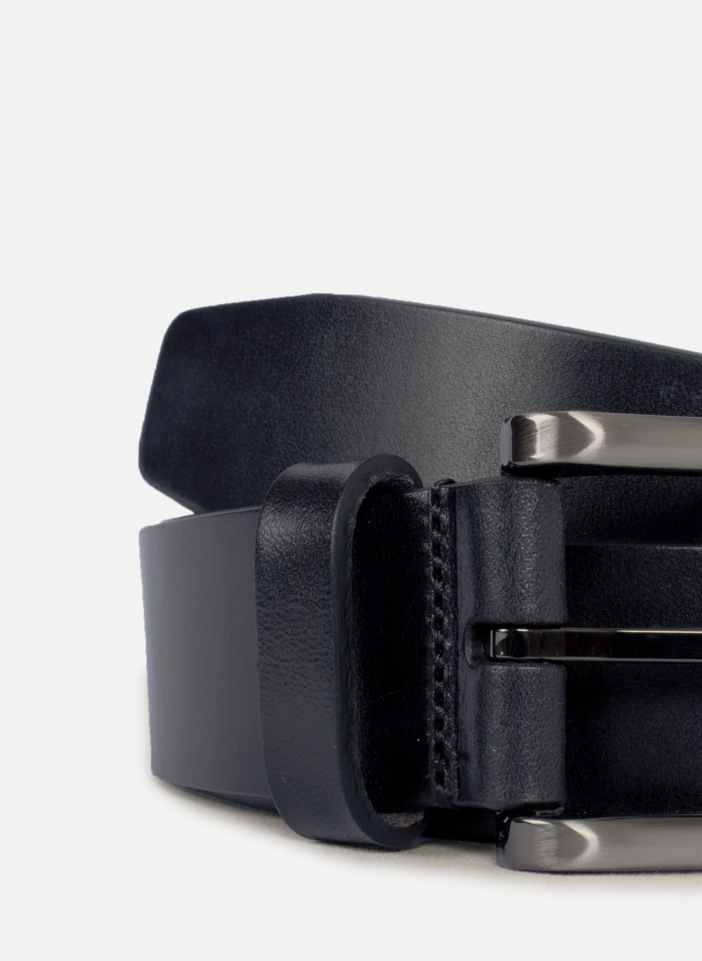 <b>Belt</b> in smooth black leather JULES & JENN Black