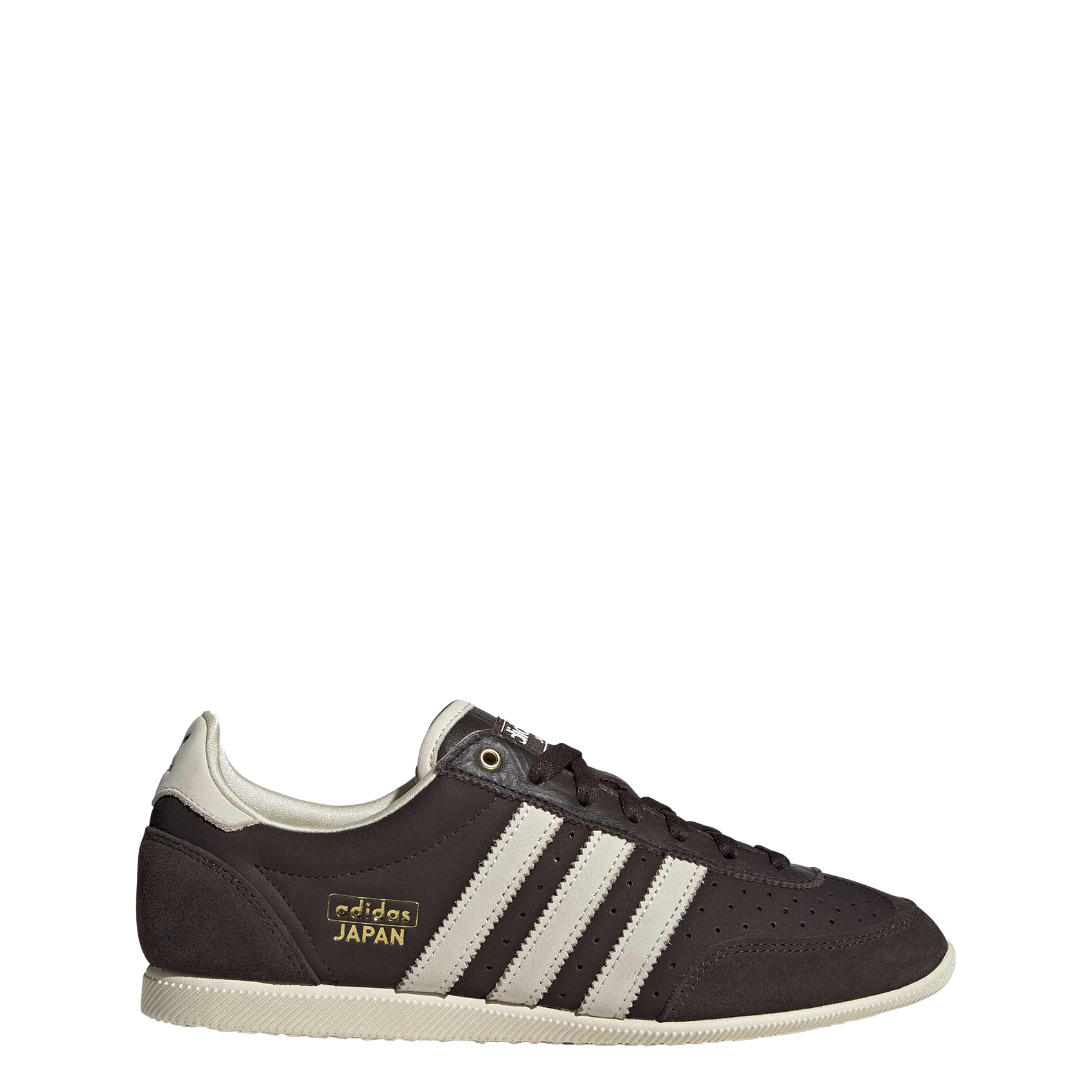 Lage sneakers met veters ADIDAS Bruin
