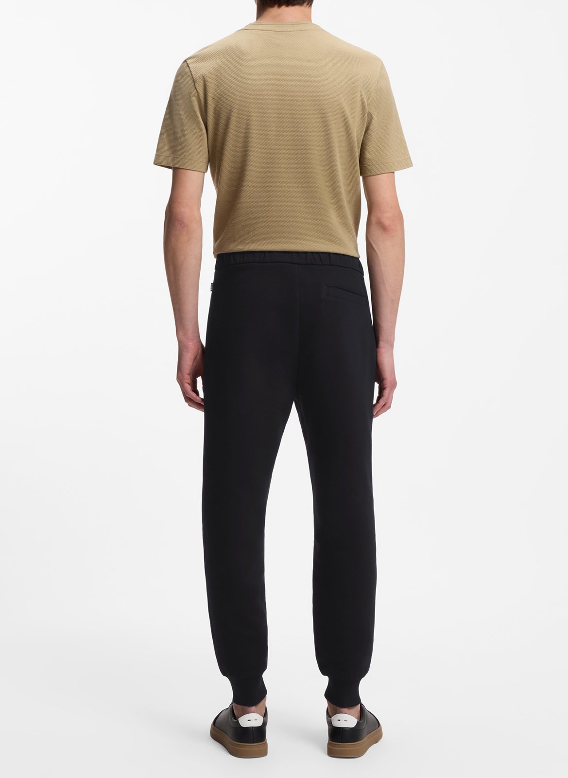 Straight cotton joggers BOSS Black