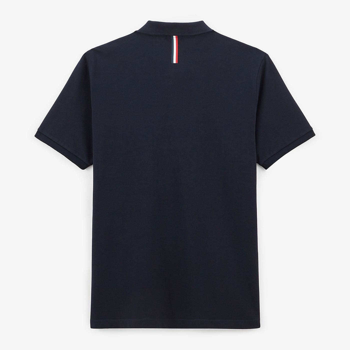 Short-sleeved piqué knit polo SERGE BLANCO Blue