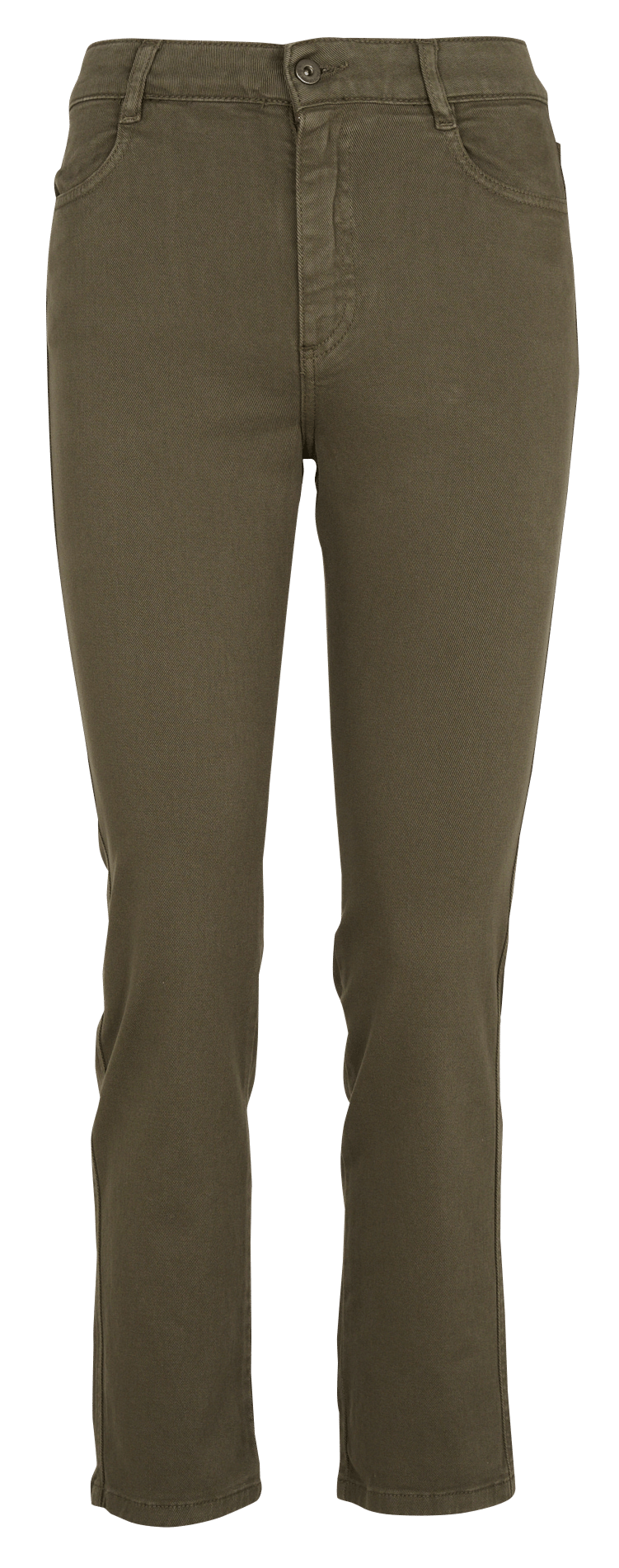 Rechte jeans | biokatoenblend LA FEE MARABOUTEE Groen