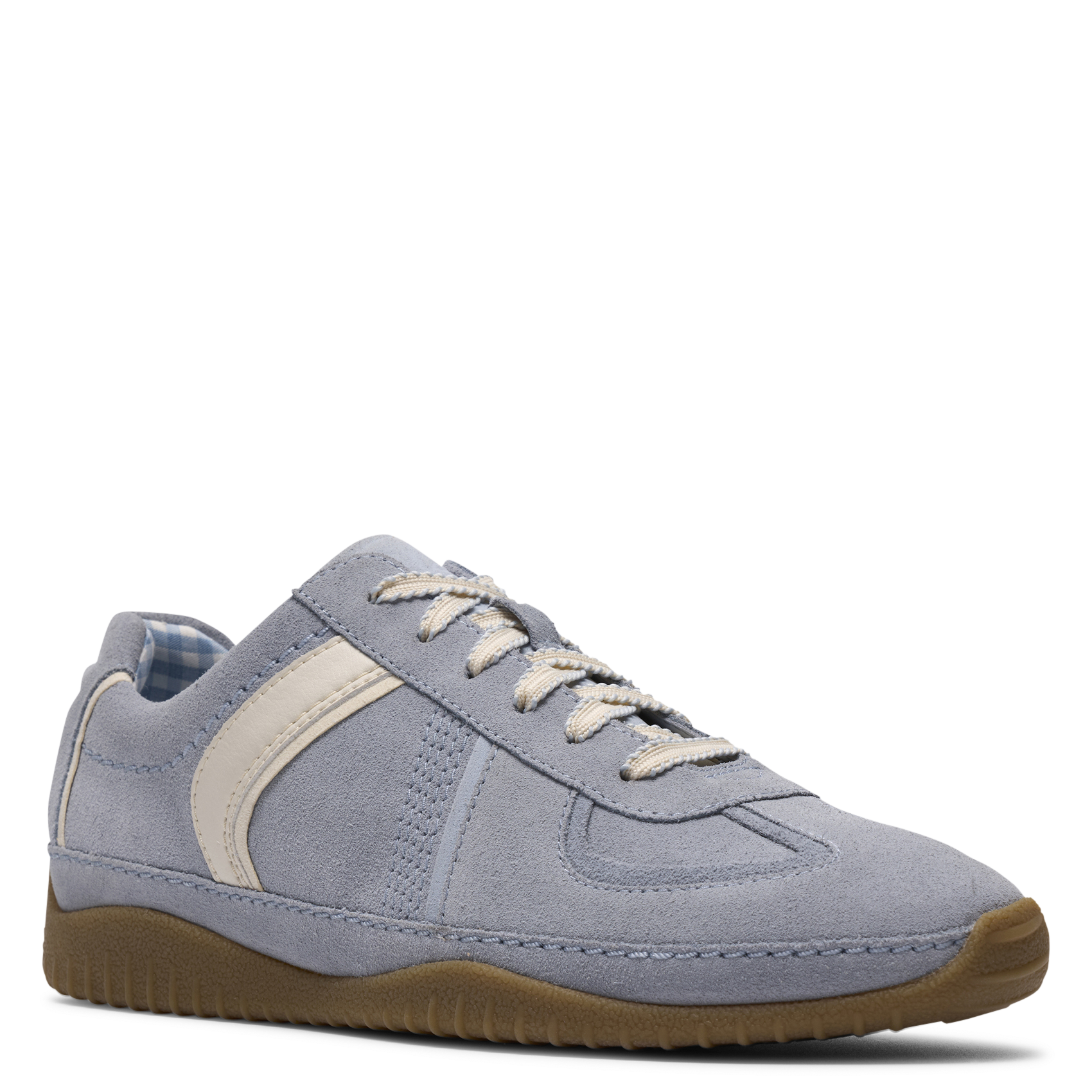 Baskets basses en cuir CLARKS Bleu