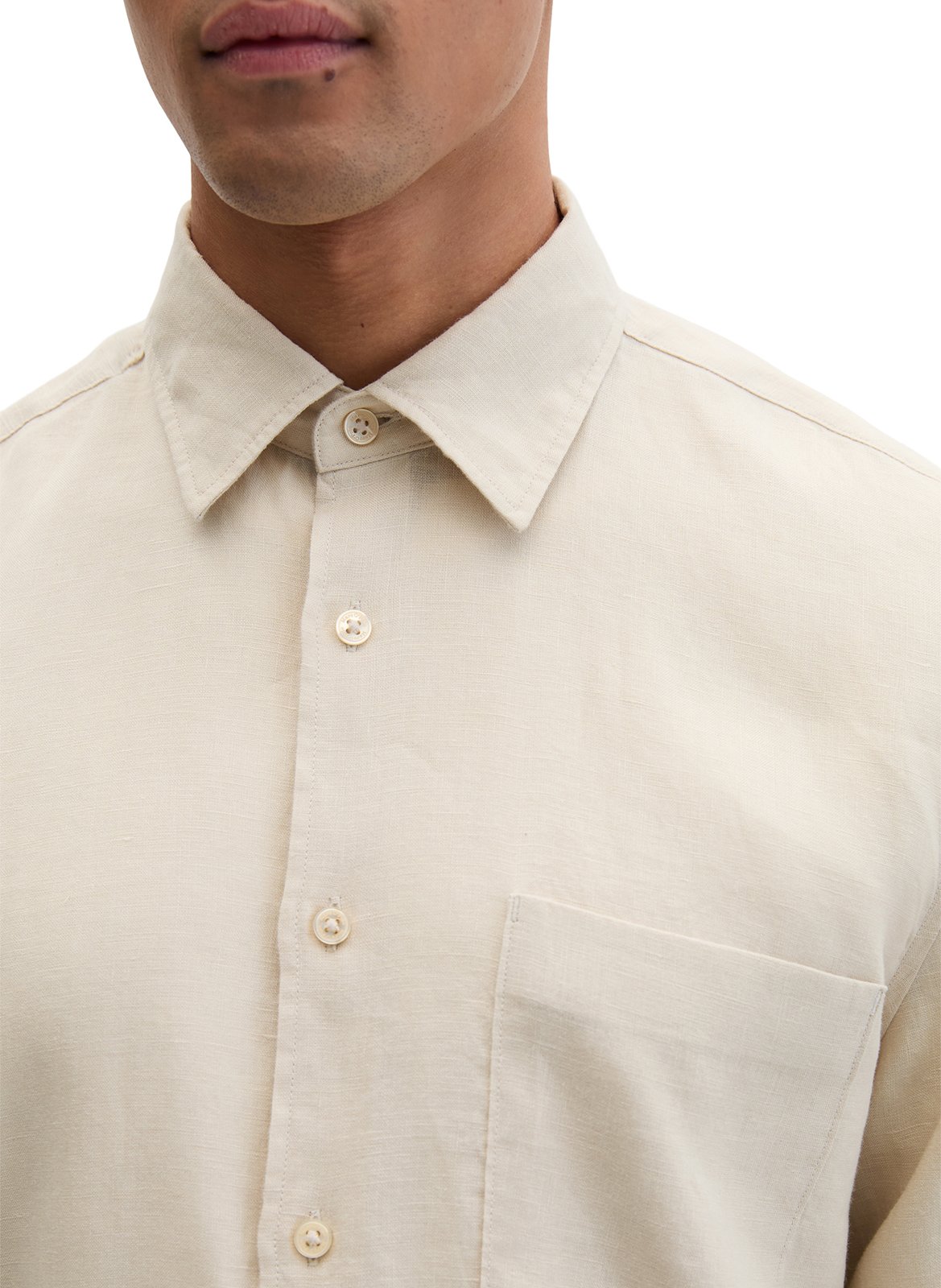 Linen shirt MARC O'POLO Beige