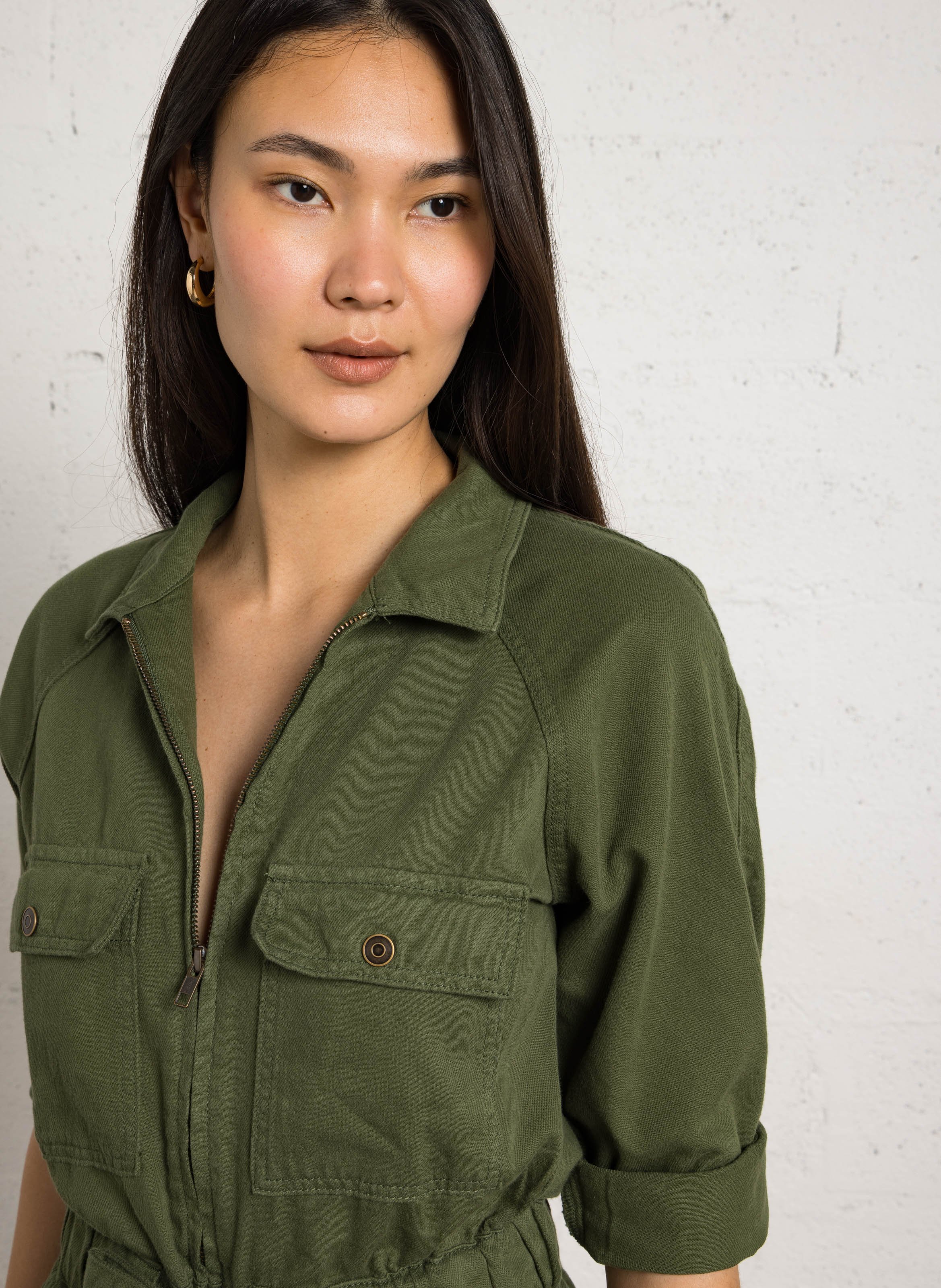 Combinaison en coton MAISON 123 Vert