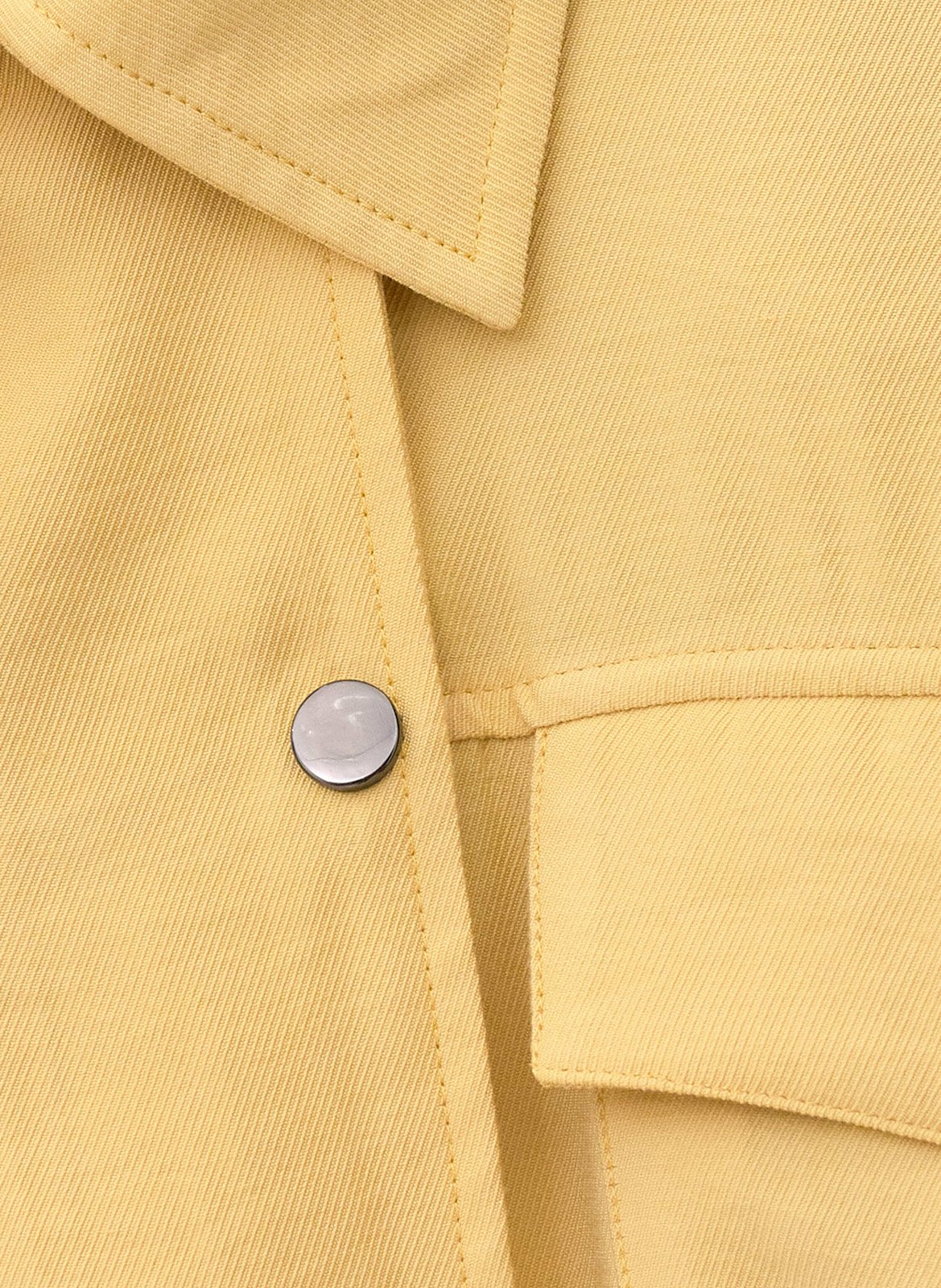 Korte jurk met klassieke kraag BA&SH Beige