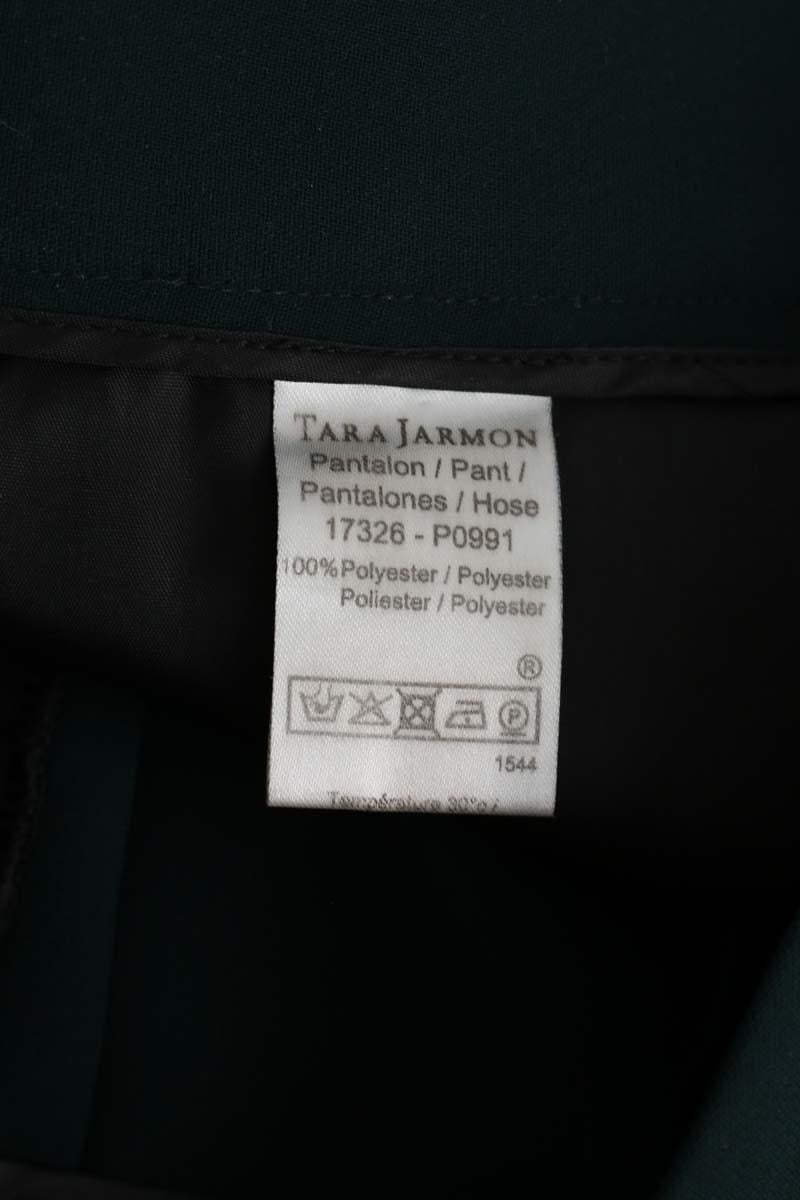 Pantalon droit TARA JARMON - Seconde Main Vert