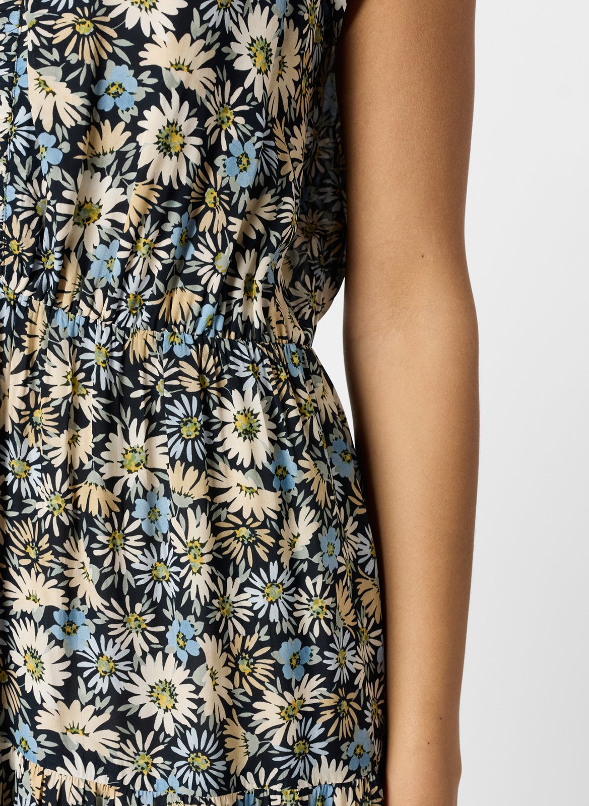 Floral print midi dress GERARD DAREL Green