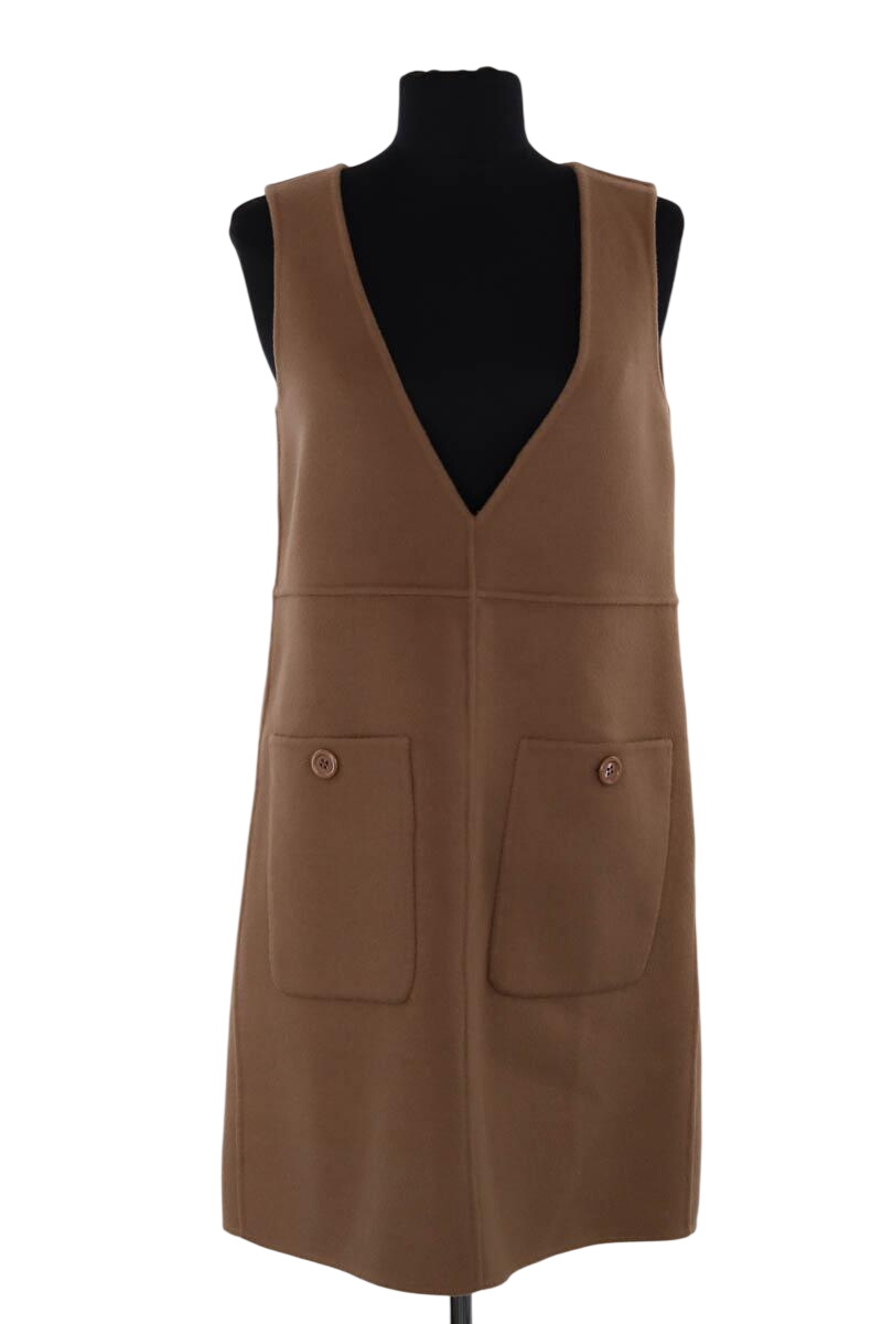Dress TARA JARMON - Seconde Main Brown