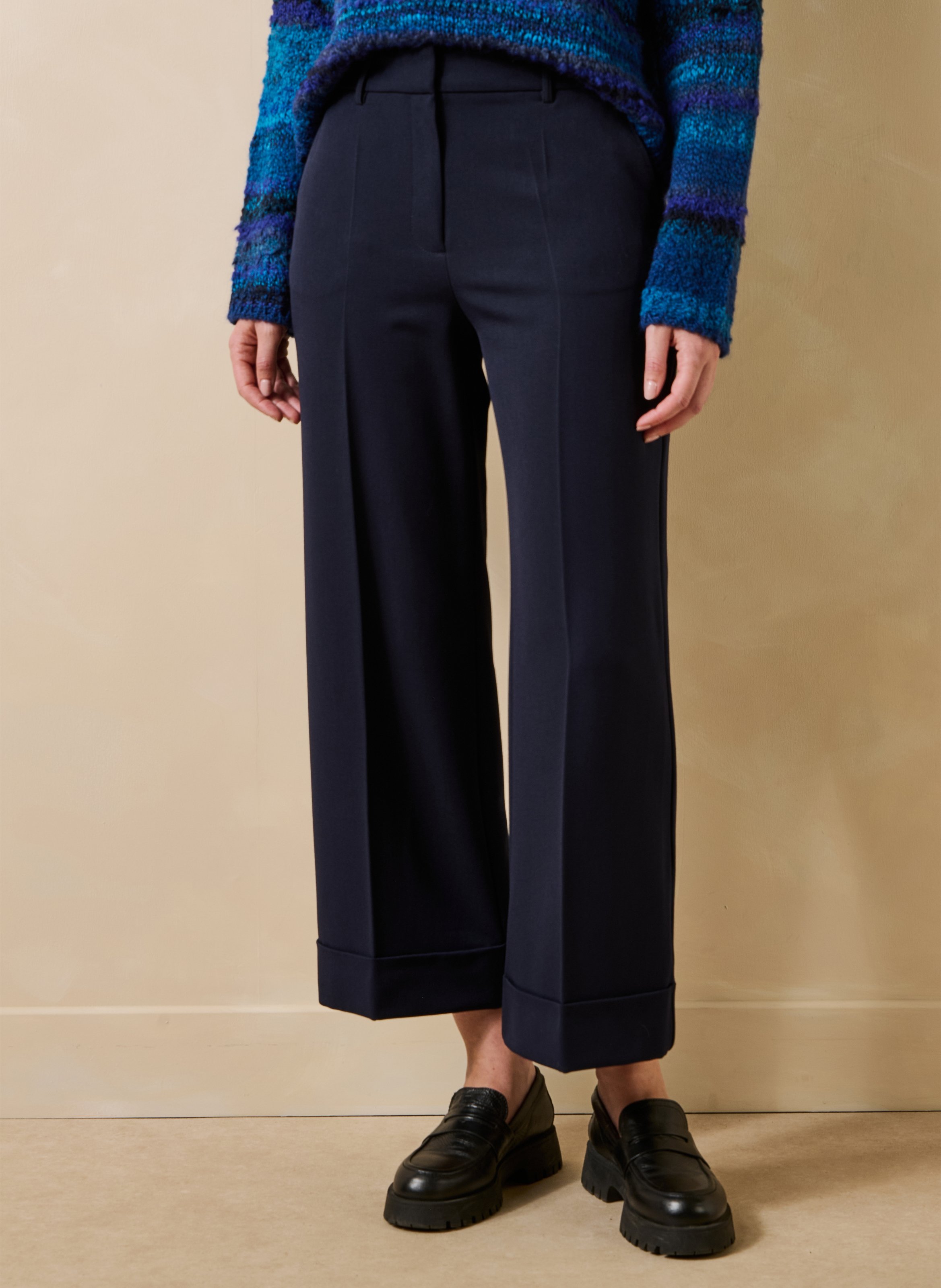 Pantalon large taille haute LA FEE MARABOUTEE
