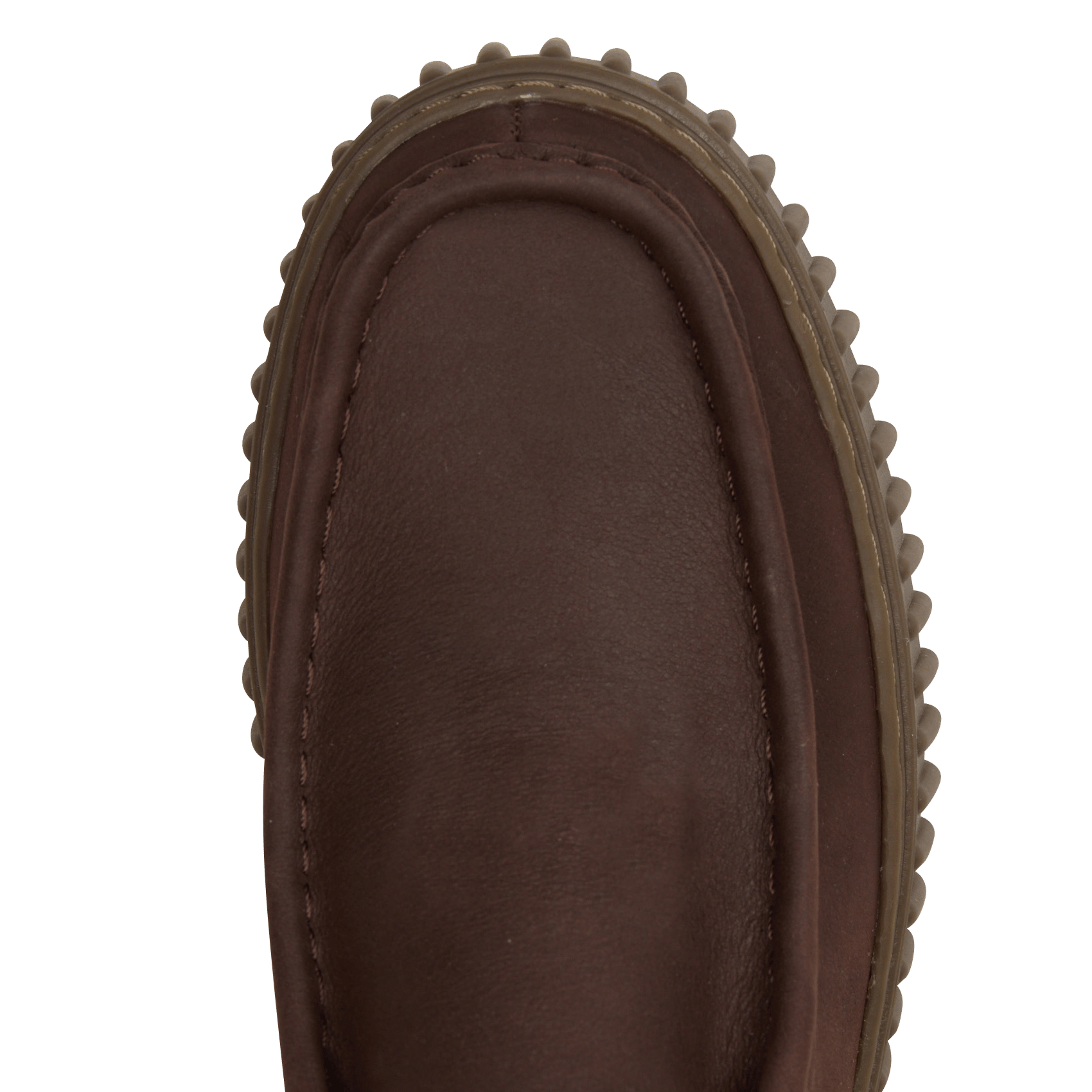 Boots basses à lacets en cuir CLARKS Marron