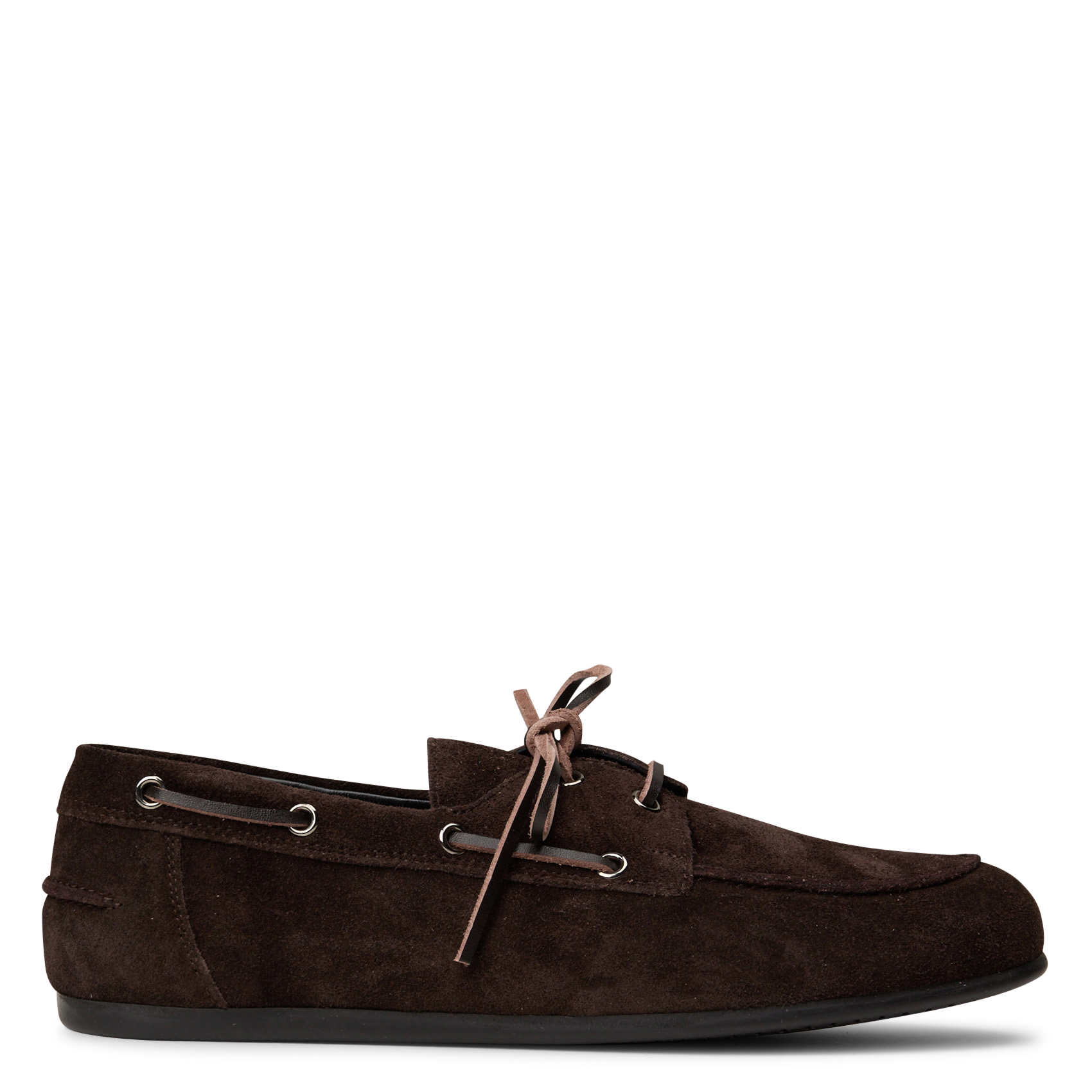 Chaussures bateau en suède ODARE