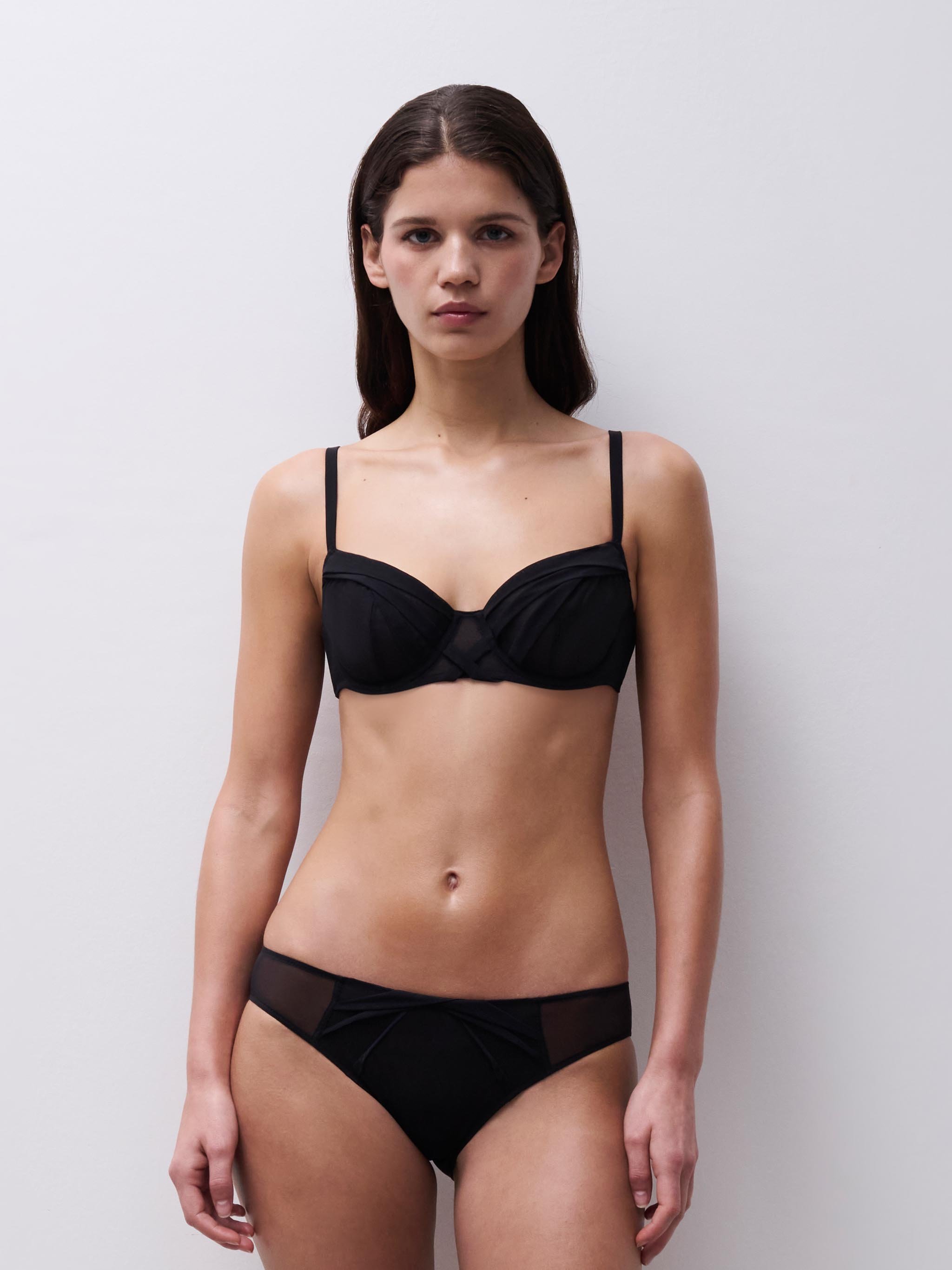 Demi-cup bra | Black CHANTELLE X Women