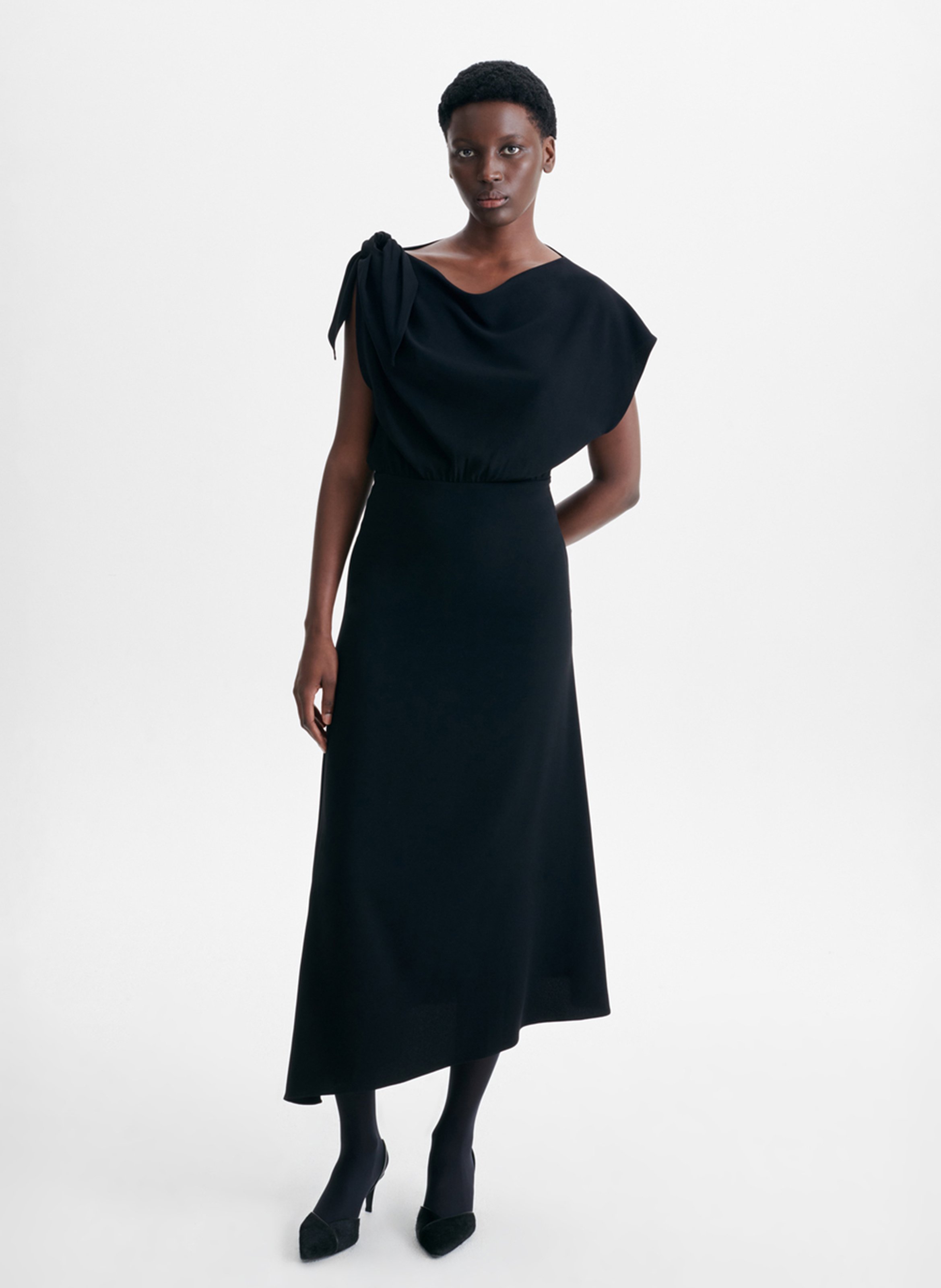 Robe longue cintrée VANESSA BRUNO Noir