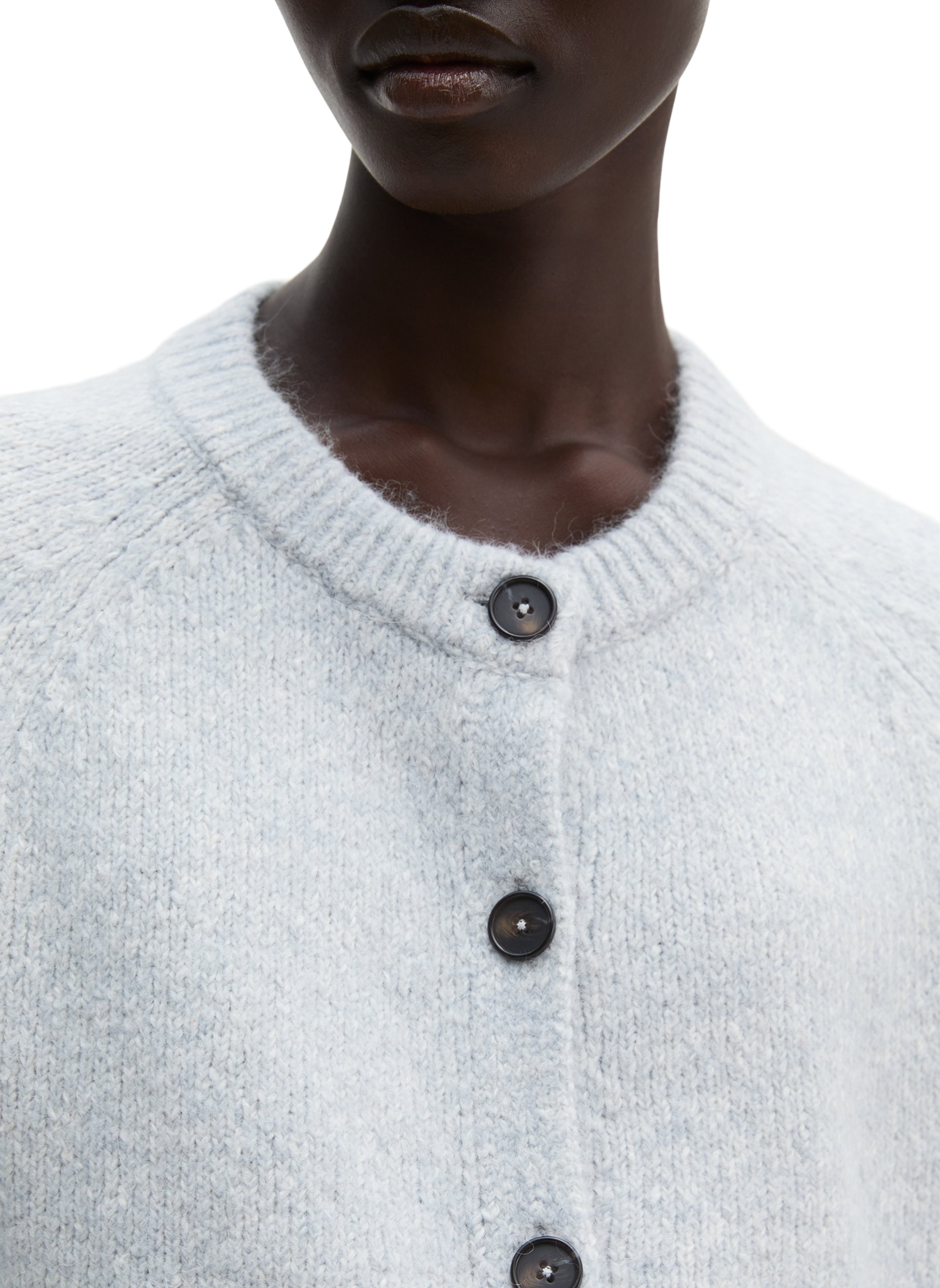 Vest met ronde hals - katoenblend MARC O'POLO Blauw