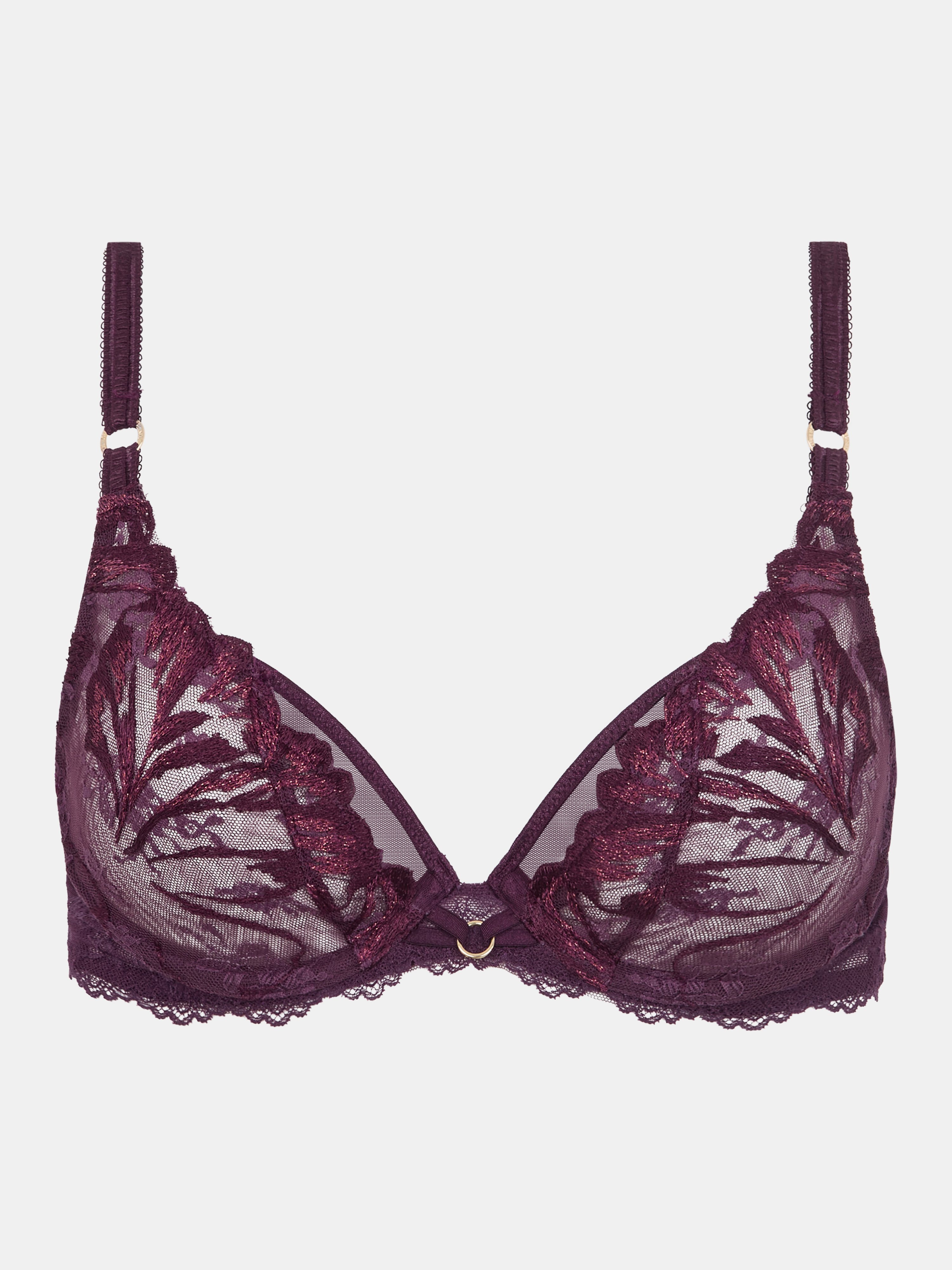 Full-cup bra CHANTELLE Purple