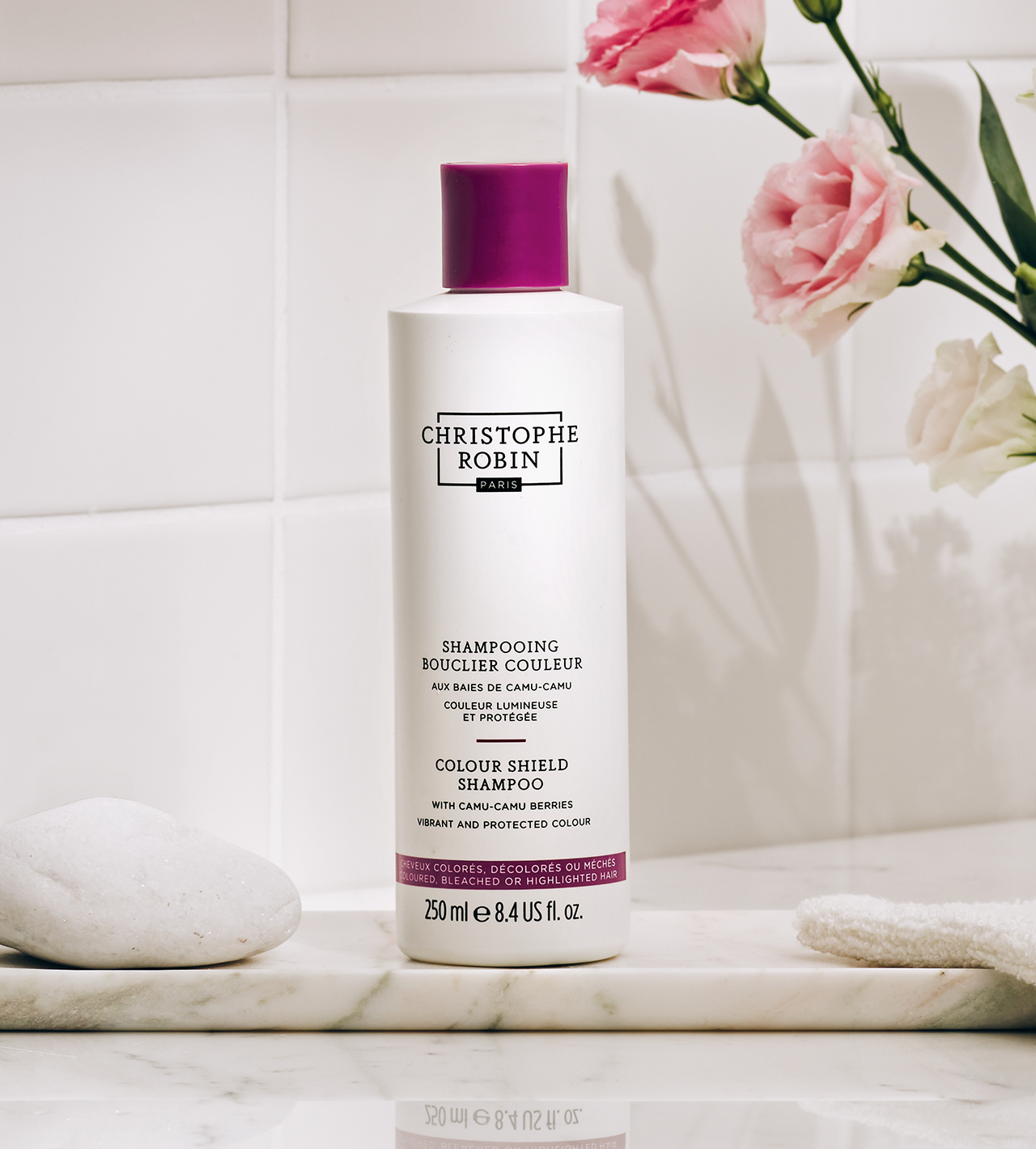 Shampooing bouclier couleur aux baies de camu-camu CHRISTOPHE ROBIN No color